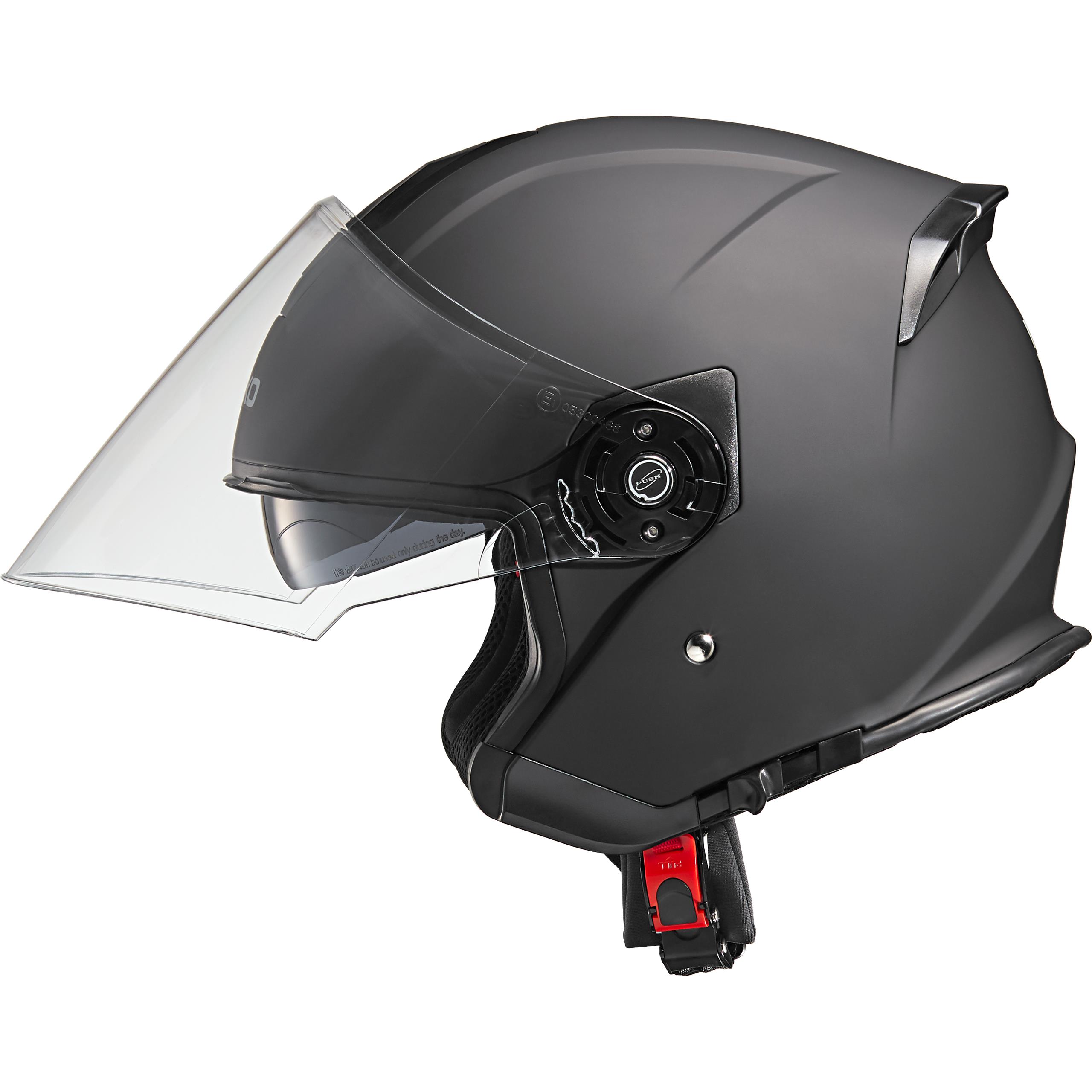 Nexo-Jethelm Travel 2.0 mattschwarz L-4904951999014010