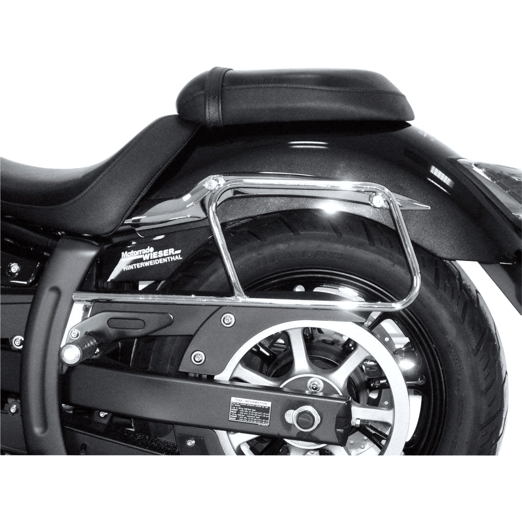 Hepco & Becker Packtaschenhalter chrom für Yamaha XVS 950 A Midnight Star - Motorradzubehör - Motorradgepäck