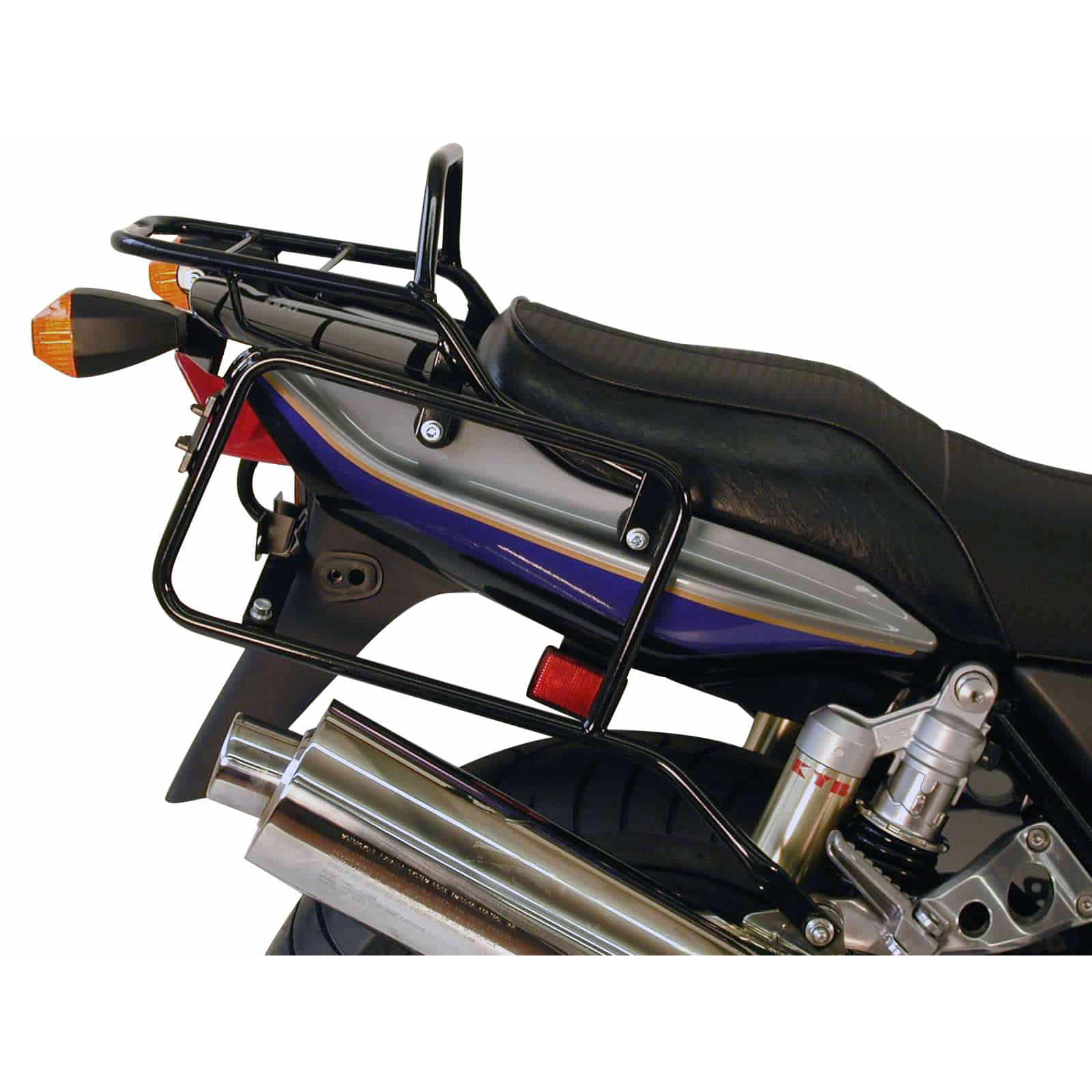 Hepco & Becker Seitenkofferträger schwarz für Kawasaki ZRX 1200 /R/S - Motorradzubehör - Motorradgepäck