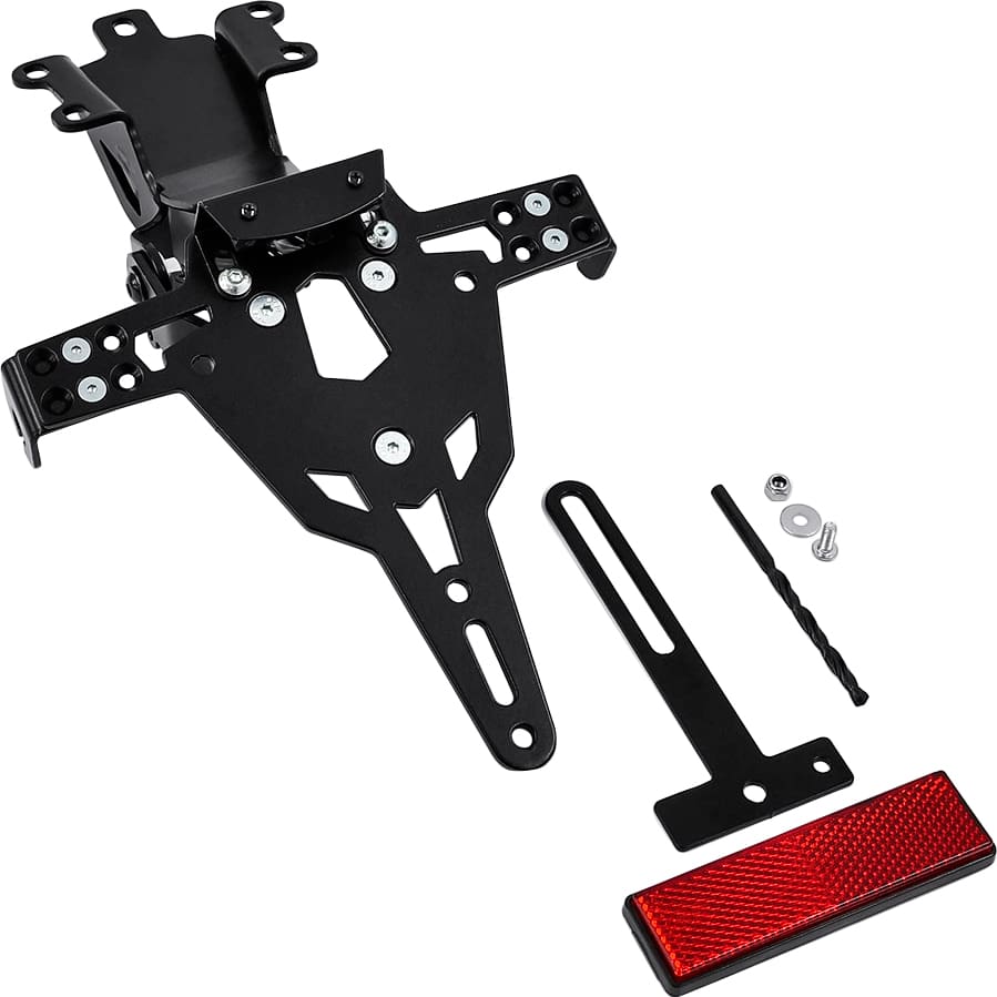 Zieger Kennzeichenhalter Pro für Yamaha MT-07 2013-2020 - Motorradteile & Ersatzteile - Anbauteile