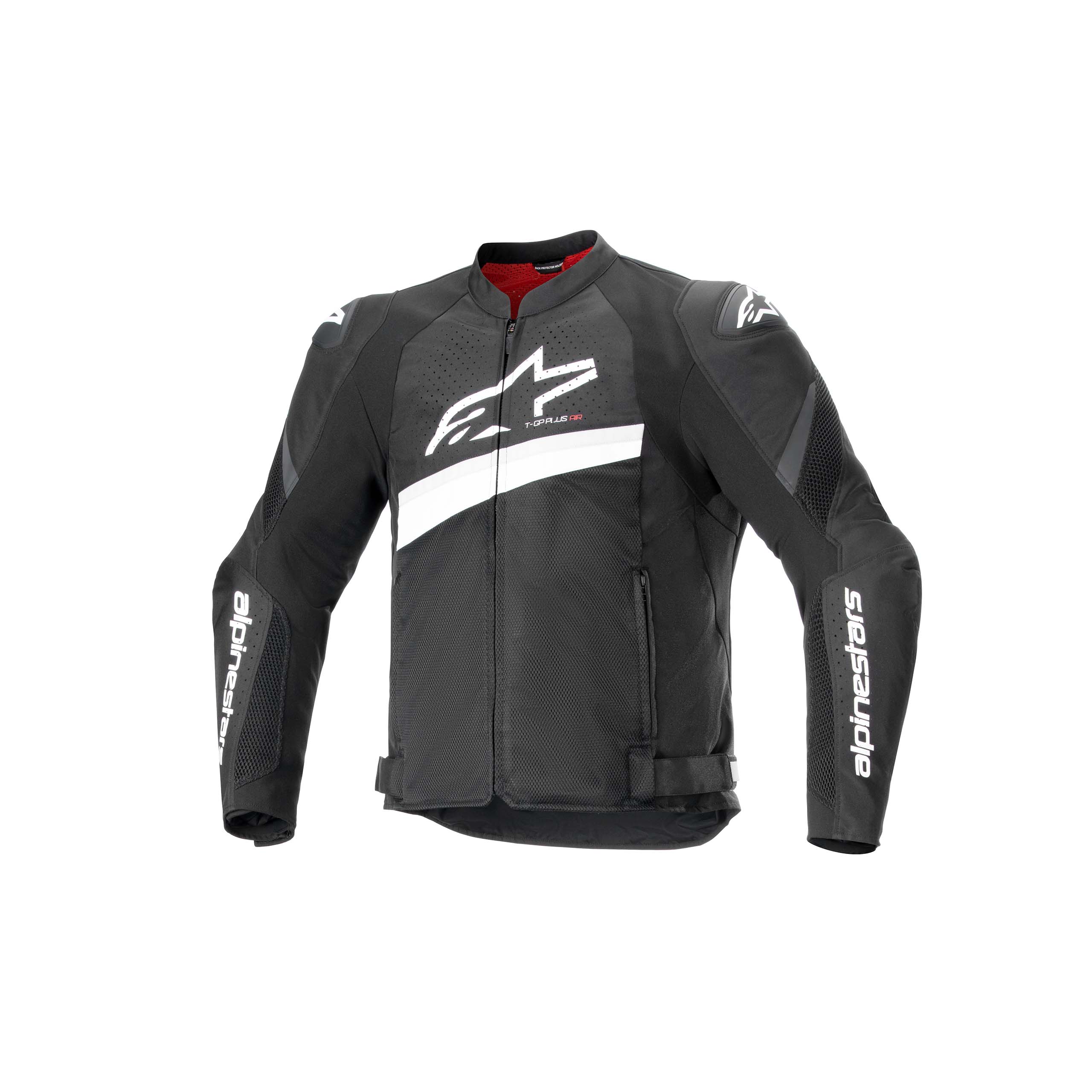 Alpinestars T-GP Plus R V4 Airflow Textiljacke schwarz/weiß M - Motorradbekleidung - Motorradjacken