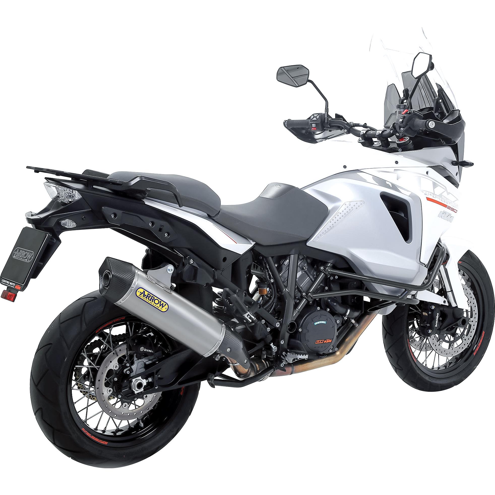 Arrow Exhaust Race-Tech Auspuff 71809PK Titan/Carbon für KTM - Motorradteile & Ersatzteile - Auspuff