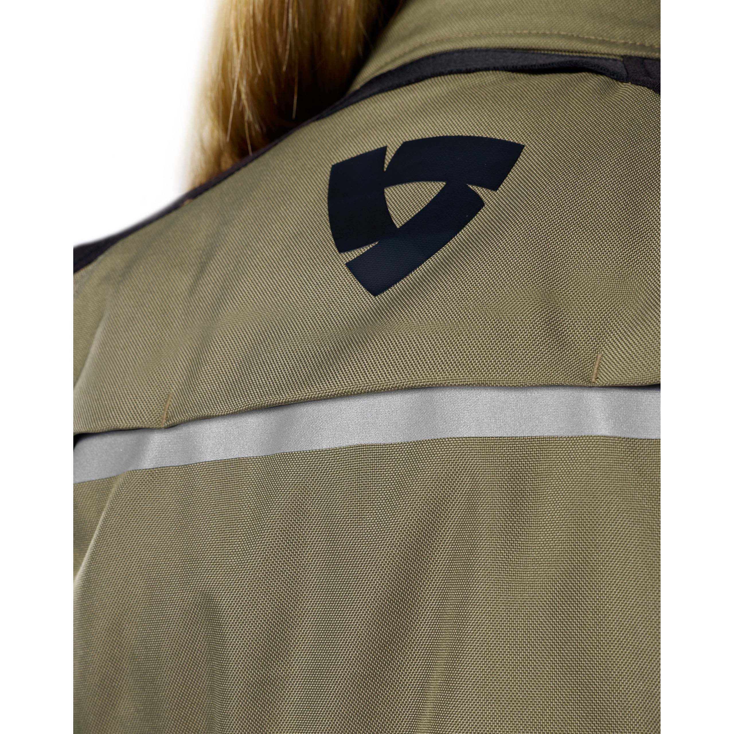 REV'IT!-Voltiac 3 H2O Damen Textiljacke grün/anthrazit-0000785999085