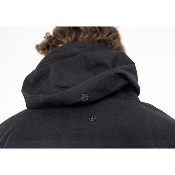John Doe-Aramid Rip Stop Hoodie schwarz XL-0001070005001011