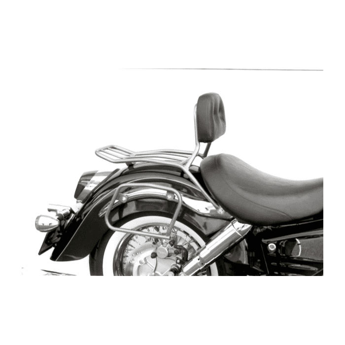 Hepco & Becker Gepäckträger Solorack mit Polster chrom für VT 1100 C3 Shado - Motorradzubehör - Motorradgepäck