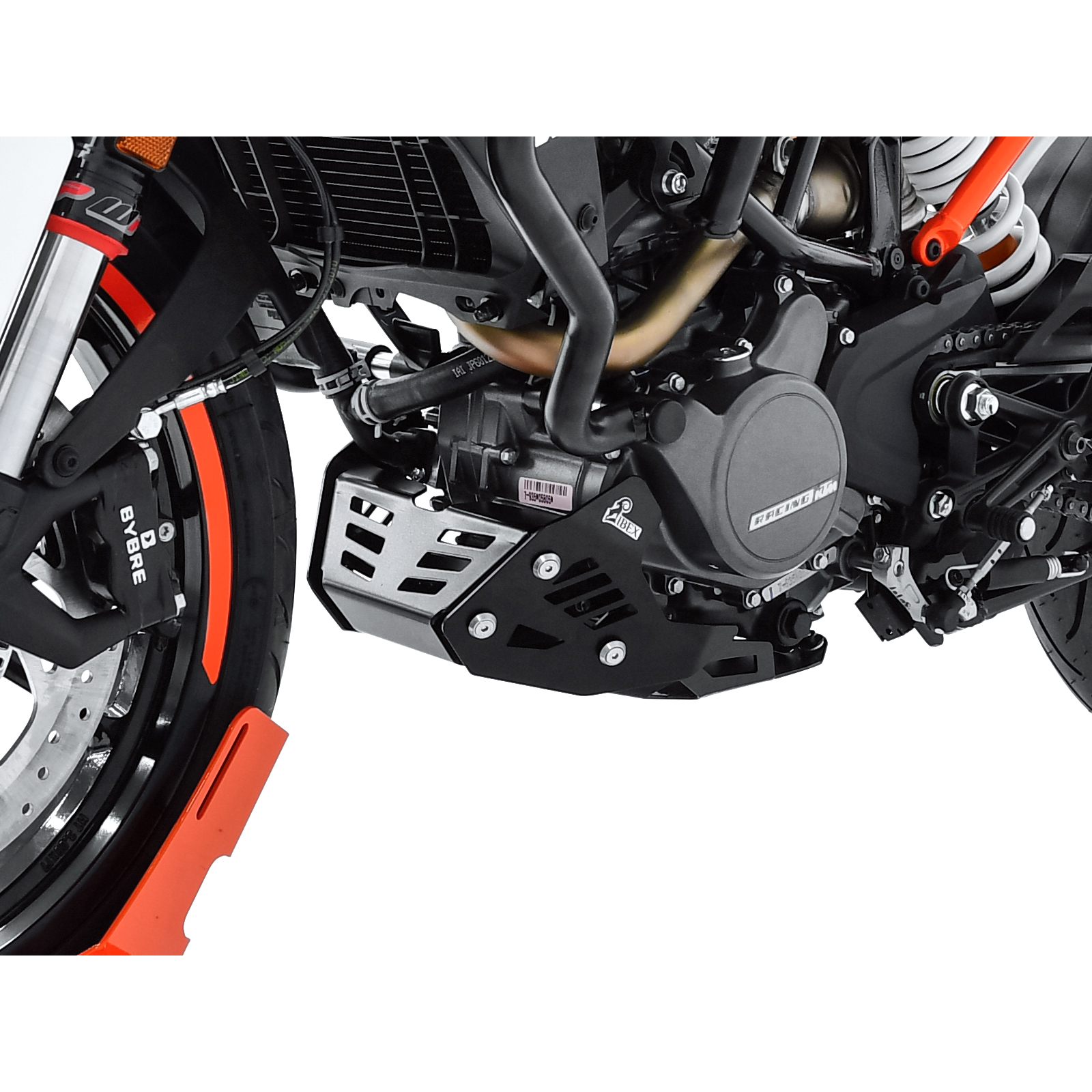Zieger Motorschutz Alu schwarz für KTM Duke 125 2017- - Motorradteile & Ersatzteile - Verkleidungen & Abdeckungen