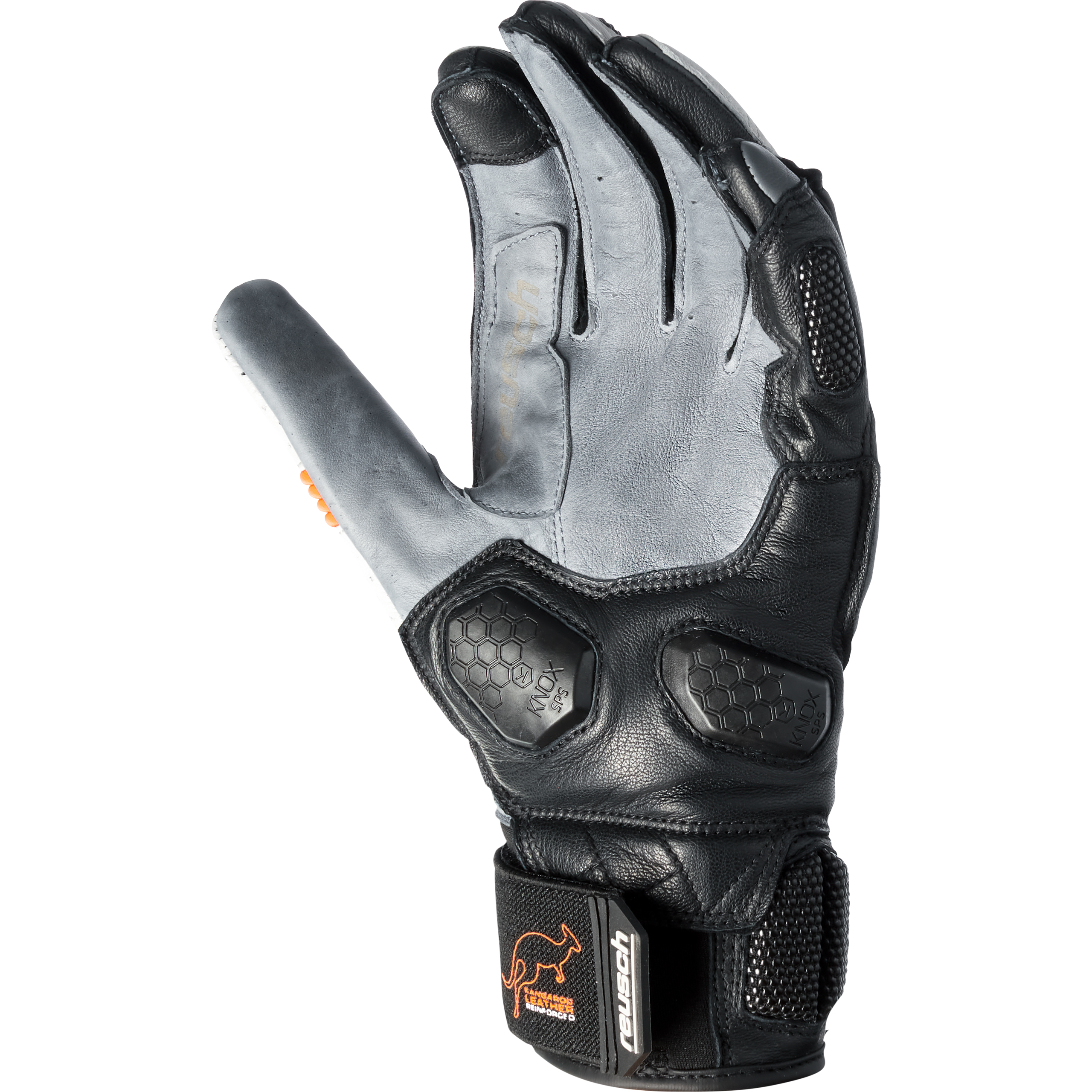 Reusch-Dante Damen Sporthandschuh kurz grau/schwarz 6,5-3118071999007931