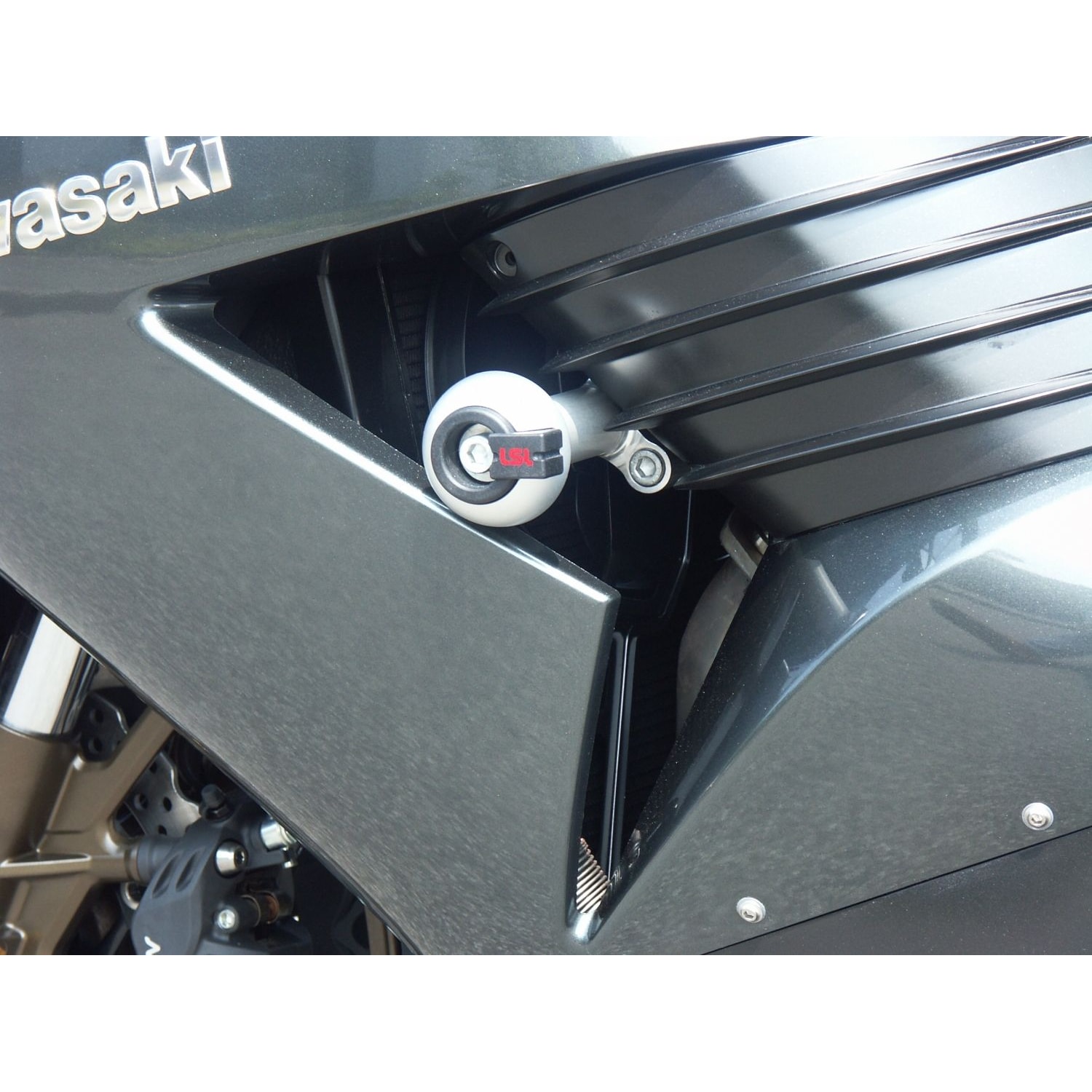LSL Sturzpadanbausatz Crash Pad für Kawasaki ZZ-R 1400 2006-2011 - Motorradteile & Ersatzteile - Anbauteile