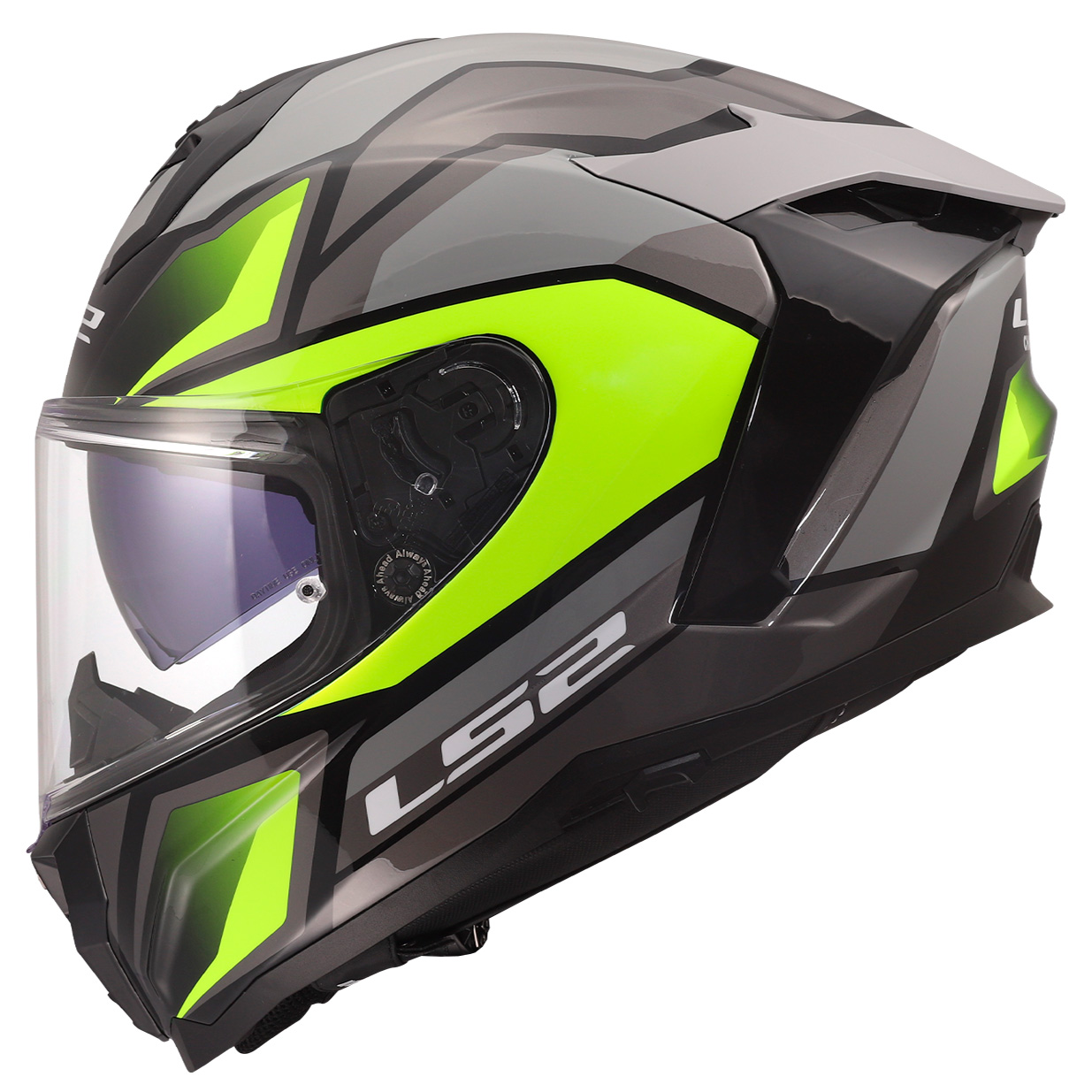 LS2 FF817 Challenger II Viper Gelb Dekor M - Helme & Brillen - Motorradhelme