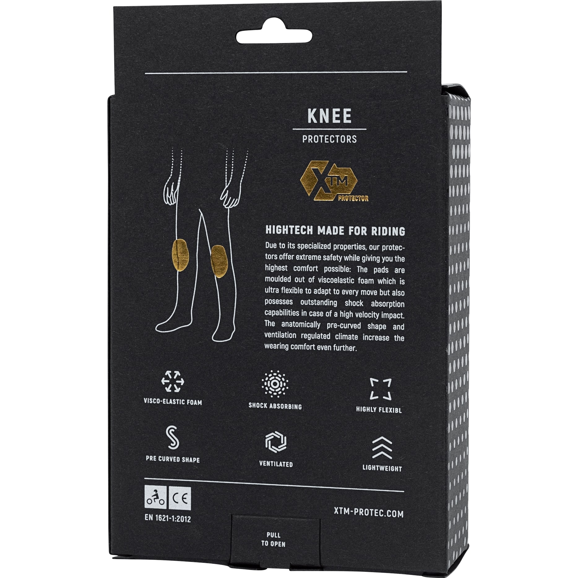 John Doe-Knieprotektoren für Herrenhosen Level 2 rot-3211211999000