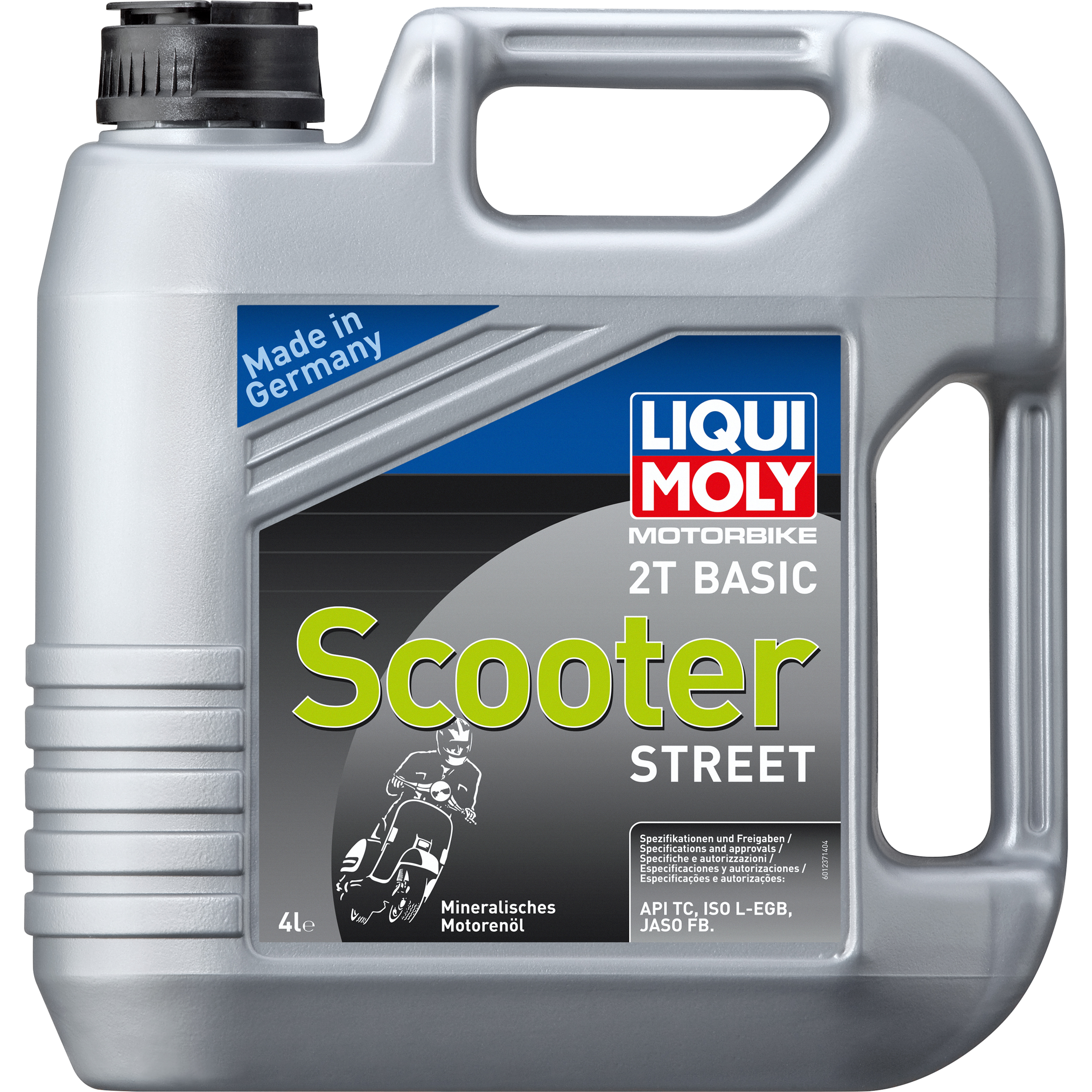 Liqui Moly 2-Takt Öl Motorbike 2T Basic Scooter Street 4 Liter - Motorradzubehör - Öle & Schmiermittel