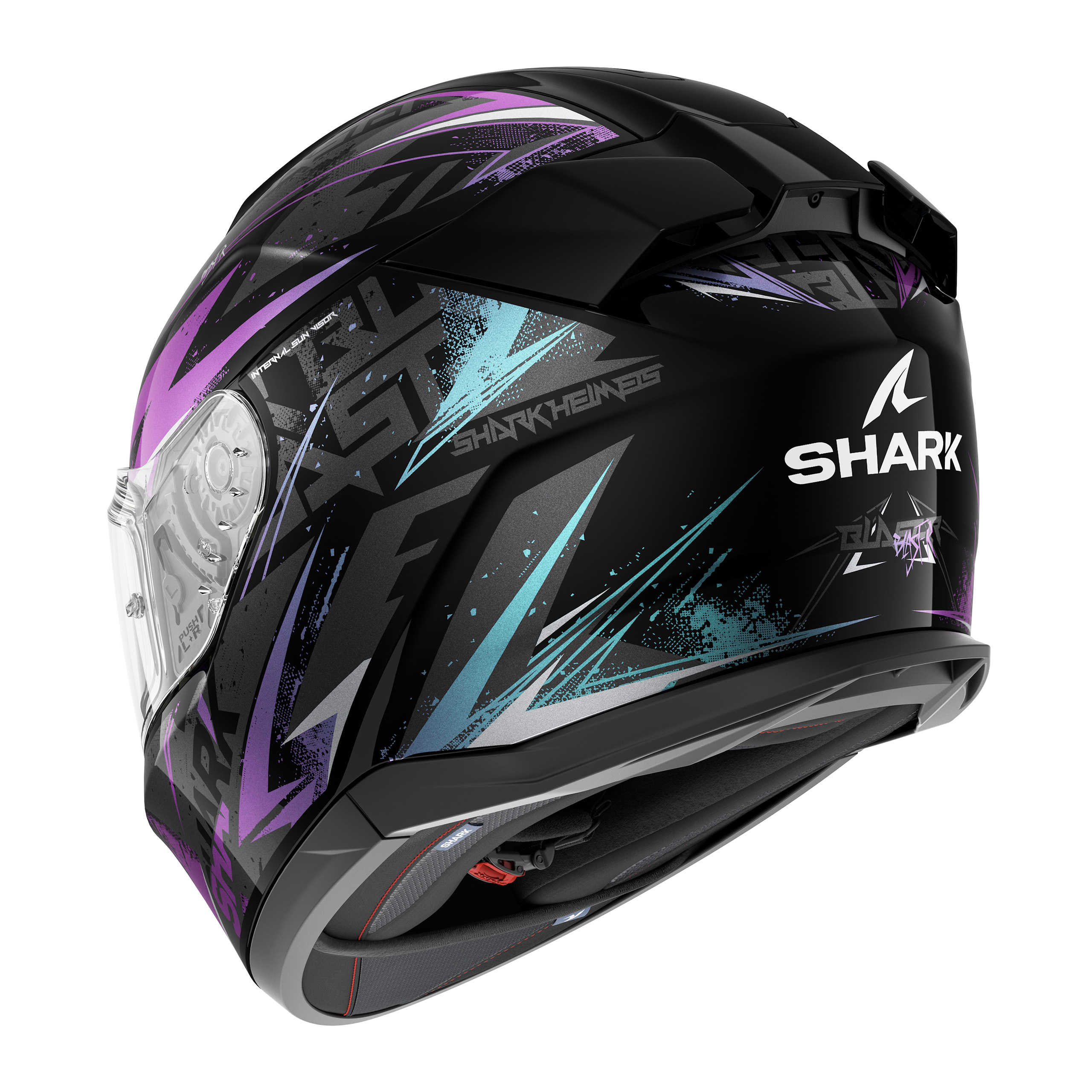 Shark helmets-D-Skwal 3 Blast-R violet S-4604041999023008