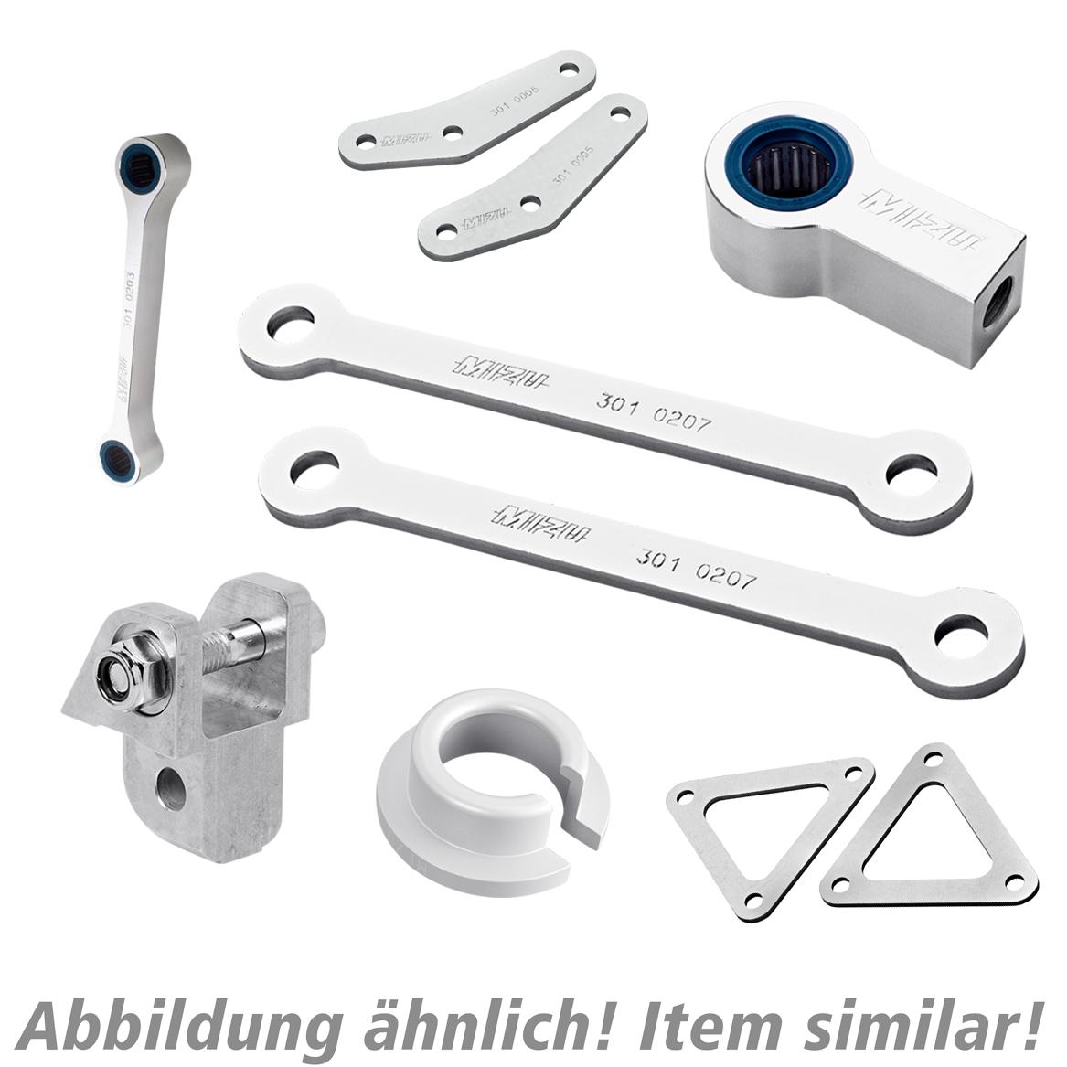 Mizu Hecktieferlegung S2 3022012 für Harley-Davidson - Motorradteile & Ersatzteile - Federung & Gabel