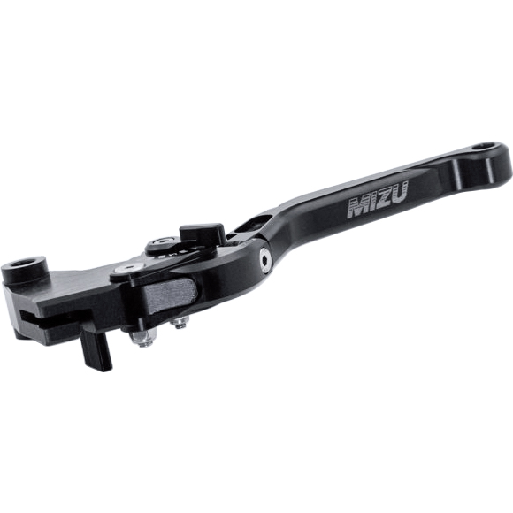 Mizu Kupplungshebel einstellbar/klappbar GP Alu KL03 schwarz - Motorradteile & Ersatzteile - Lenker, Griffe & Hebel