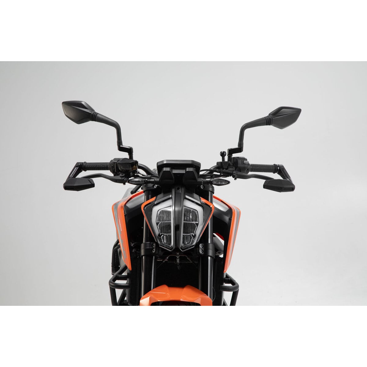 SW-MOTECH Hebelschützer Alu mit Windabweiser LVG.04.641.11000/B - Motorradteile & Ersatzteile - Lenker, Griffe & Hebel
