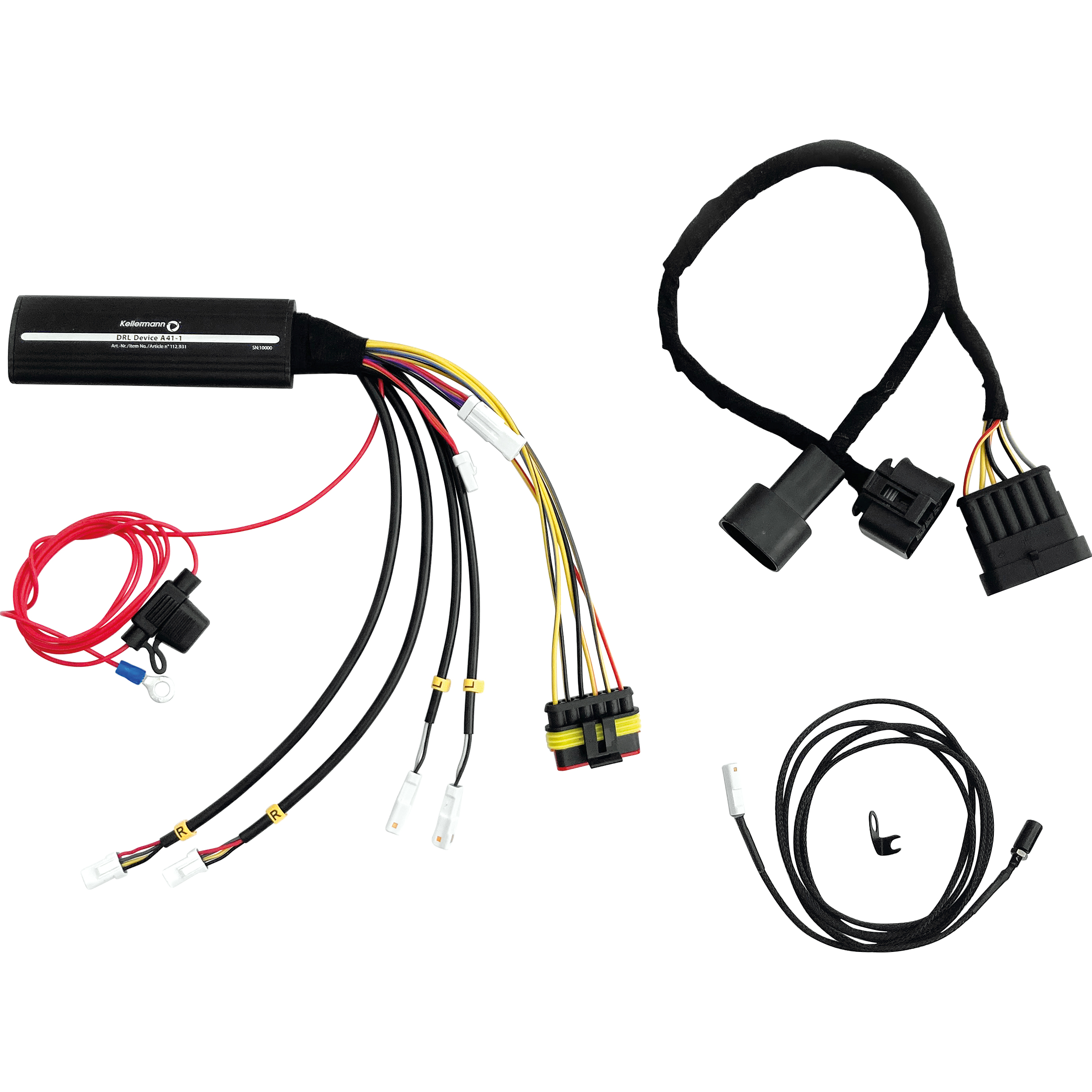 Kellermann Technikset für Dayron® für BMW R 1250 GS Halogen 3 Kabel 6-p - Motorradteile & Ersatzteile - Beleuchtung