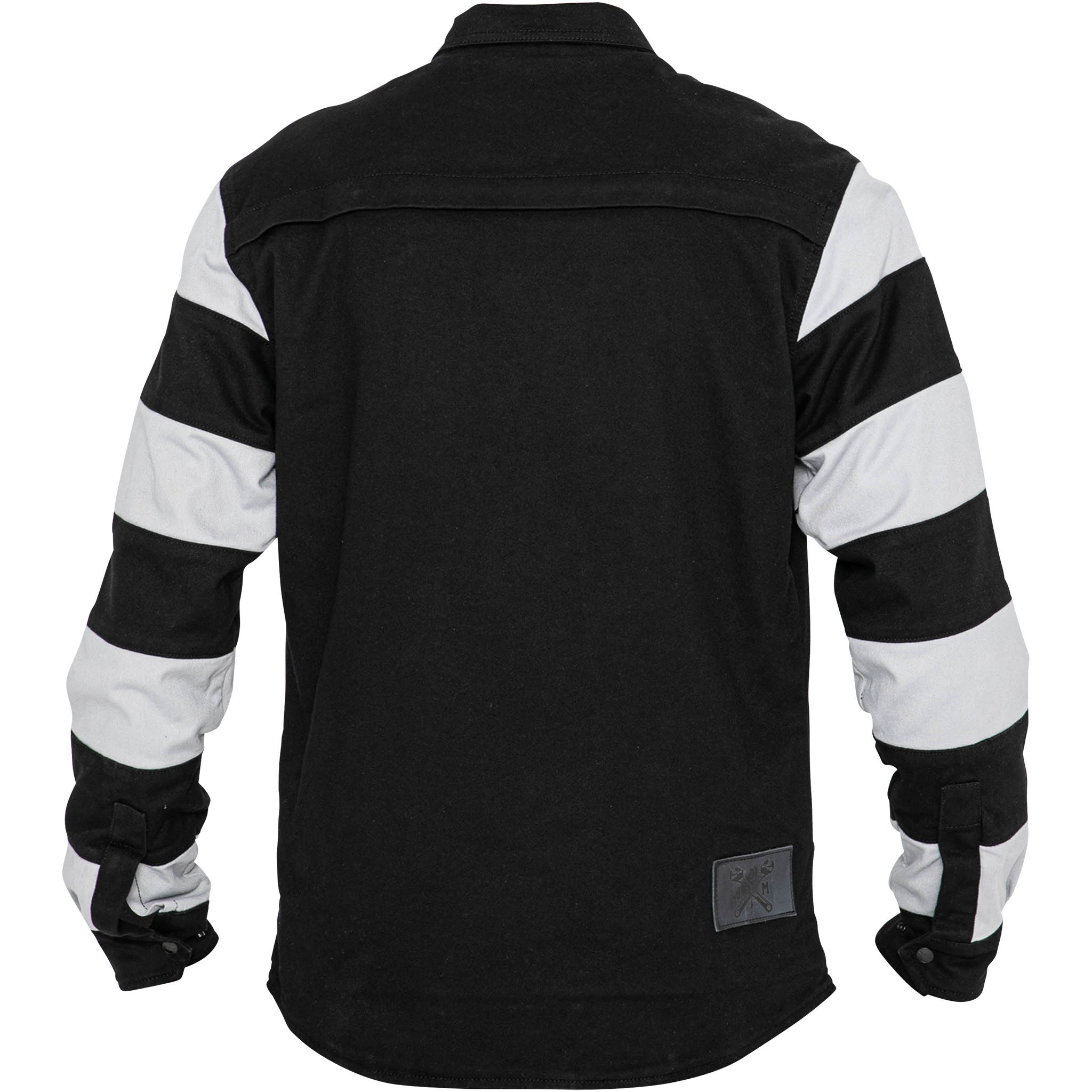 John Doe-XTM Prison Motoshirt schwarz/weiß XS-0000510005031007