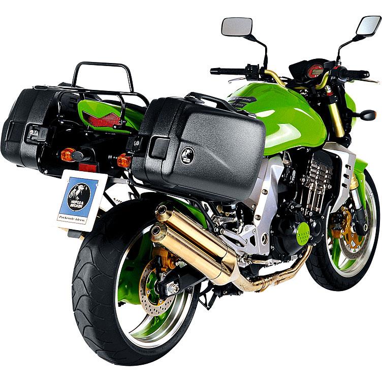 Hepco & Becker Rohrgepäckbrücke TC schwarz für Kawasaki Z 1000 2003-2006 - Motorradzubehör - Motorradgepäck