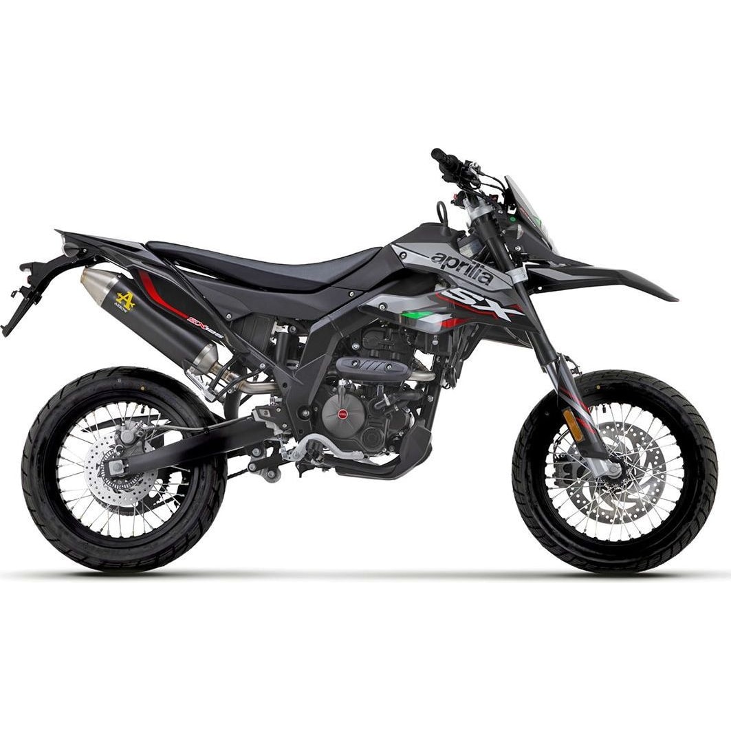 Arrow Exhaust Auspuff Thunder 52510AON schwarz/Edelstahl f.RX/SX 125 21-23 - Motorradteile & Ersatzteile - Auspuff