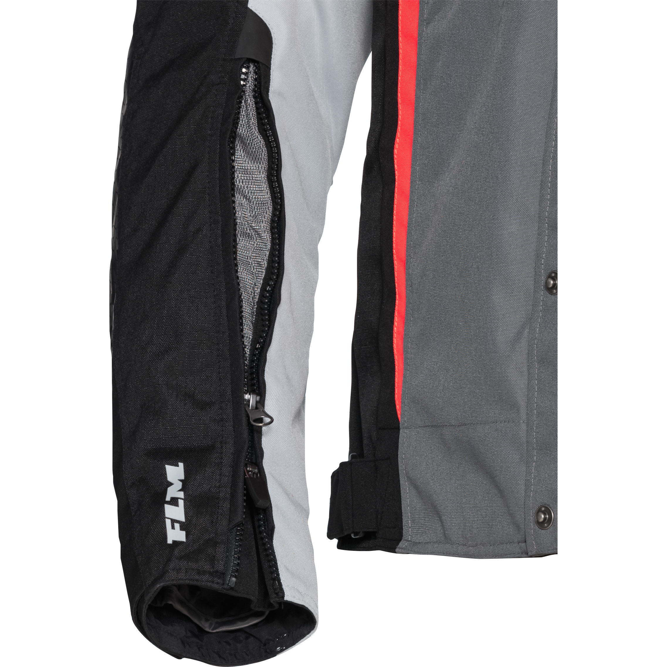 FLM-Fuel WP Textiljacke grau/rot 3XL-2019291999002013