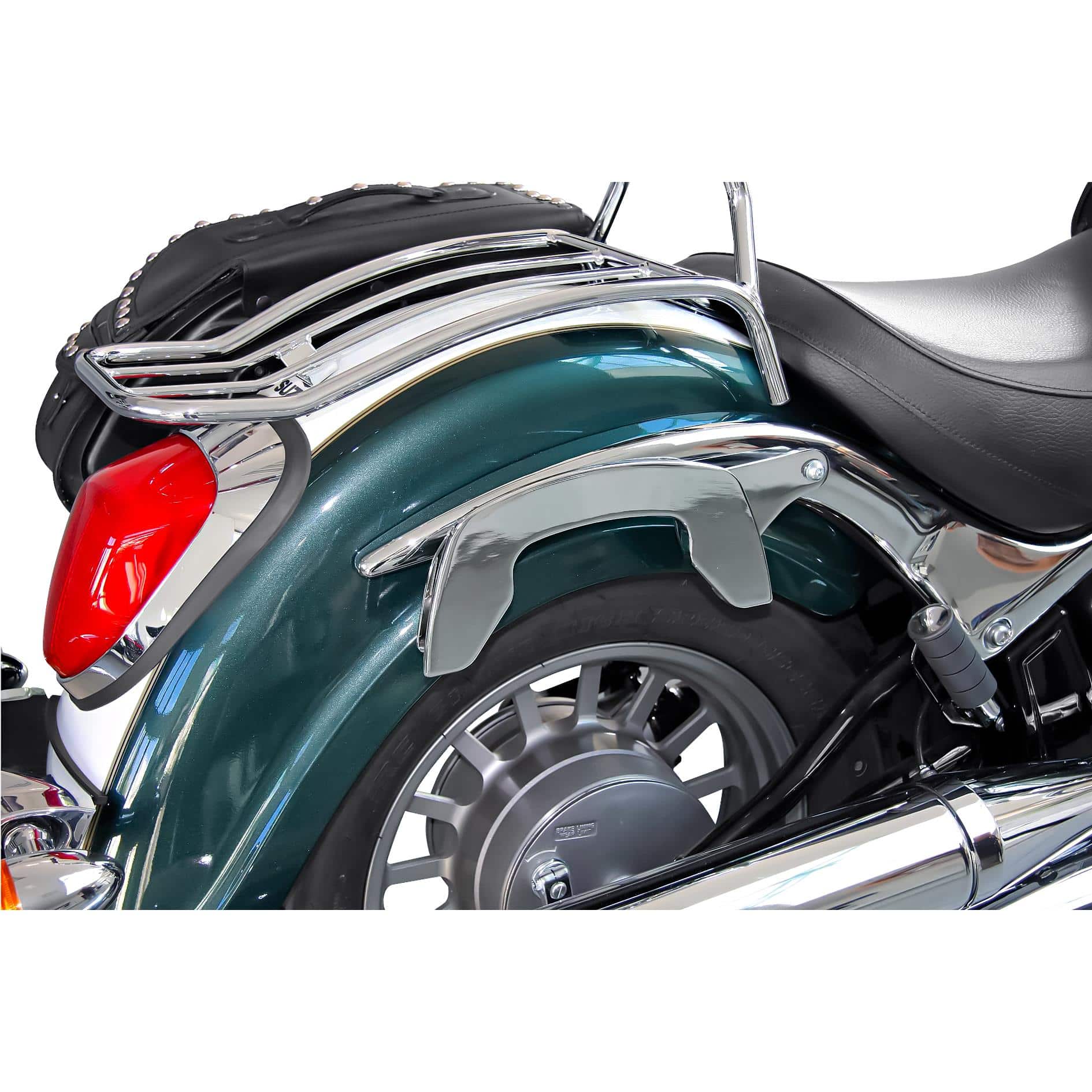 Hepco & Becker C-Bow Seitentaschenhalter chrom für Suzuki VL/C 800 Intruder - Motorradzubehör - Motorradgepäck