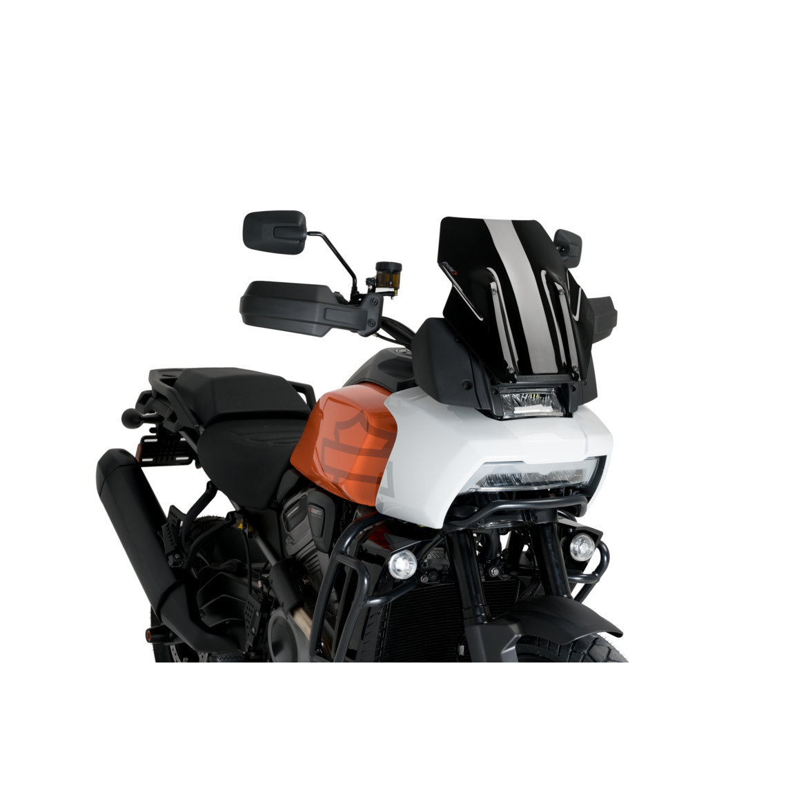 Puig Sportscheibe schwarz für Harley-Davidson Pan America 1250 - Motorradteile & Ersatzteile - Verkleidungen & Abdeckungen