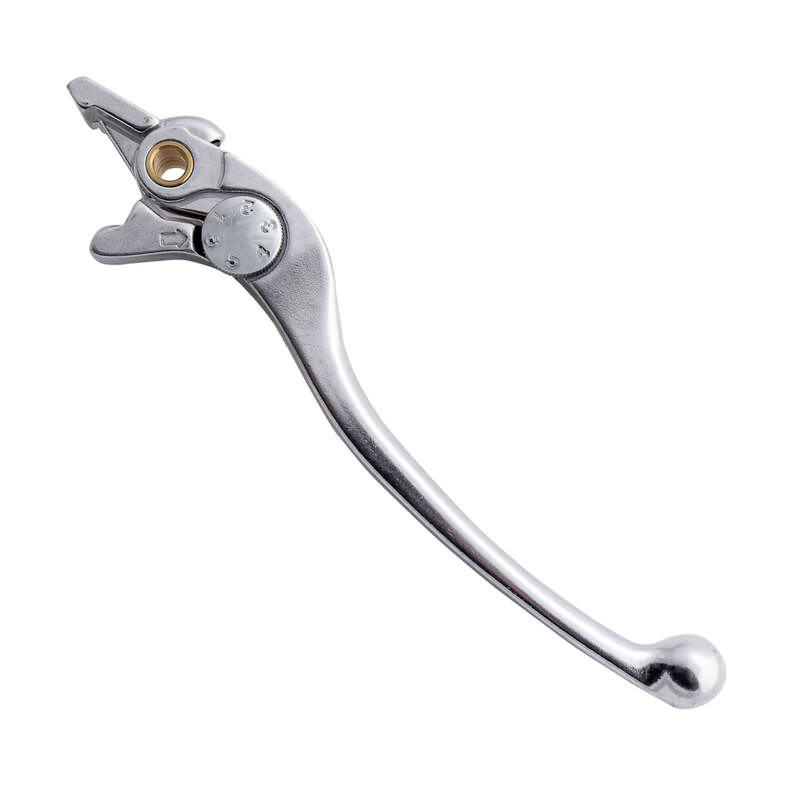 HIGHSIDER smart Bremshebel wie OEM verstellbar BC 421 Silber - Motorradteile & Ersatzteile - Lenker, Griffe & Hebel