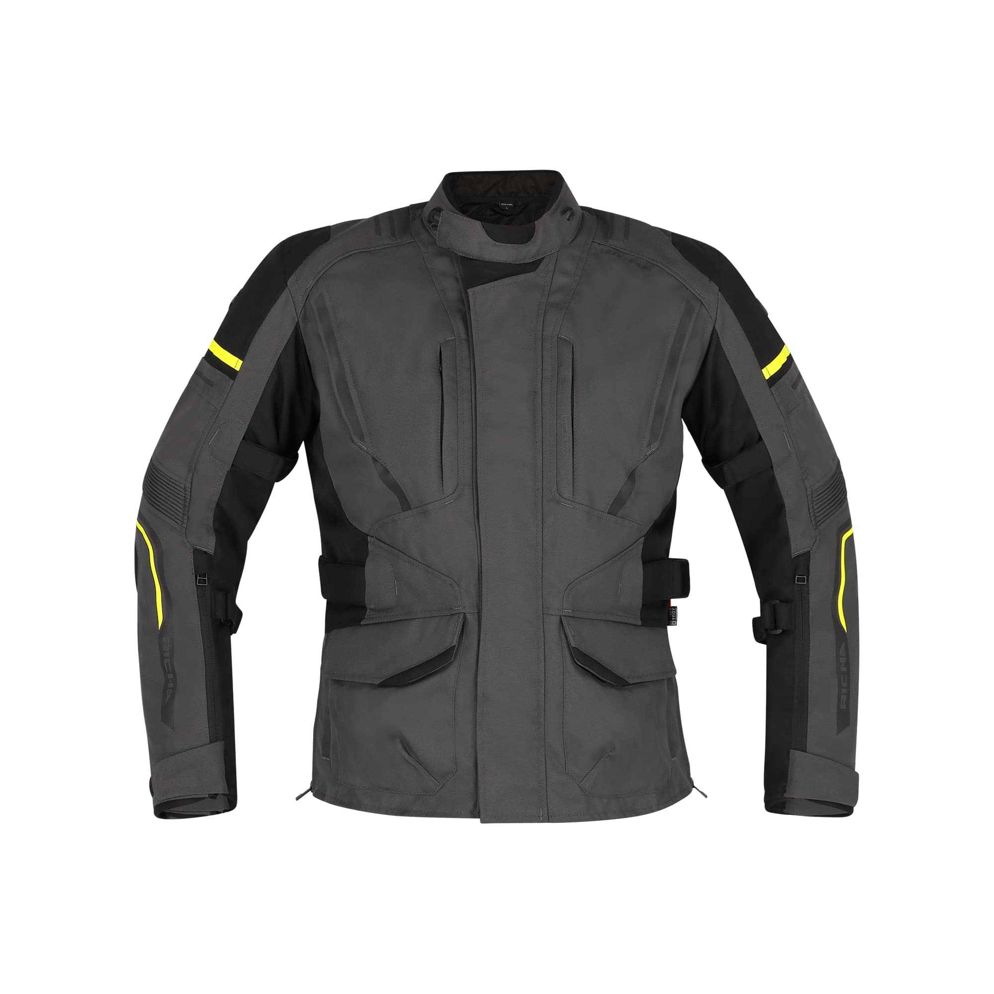 Richa-Infinity 3 WP Damen Textiljacke schwarz/grau/neongelb-0000411999096