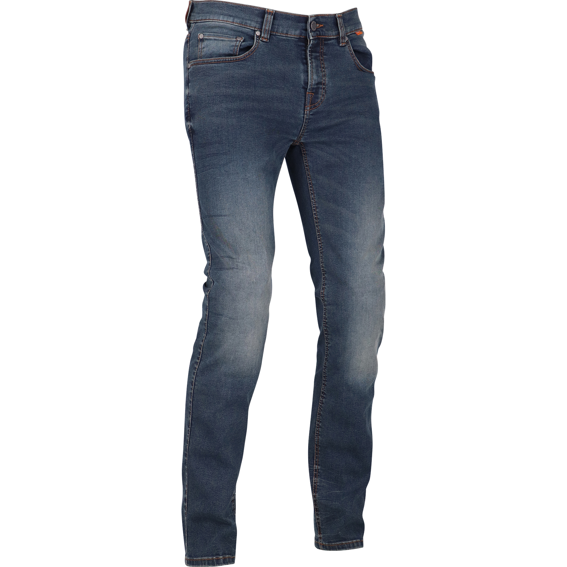 Richa Original 2 Jeans Slim Fit kurz washed blau 50 - Motorradbekleidung - Motorradbekleidung Herren