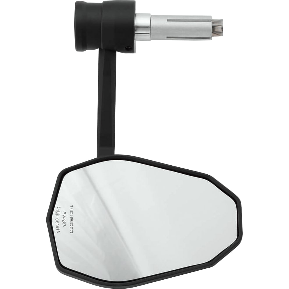 Highsider-Lenkerendenspiegel/Blinker für 12-21mm Victory-X Alu-5732481000004801