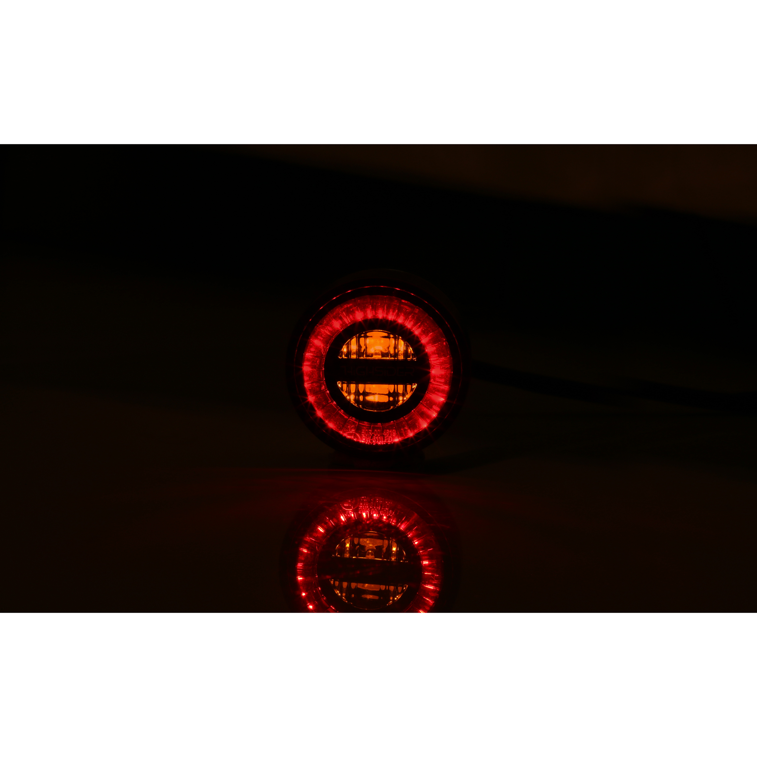 Highsider-LED Alu Rücklicht/Blinkerpaar Rocket M8 Ø45mm-5710971029001480