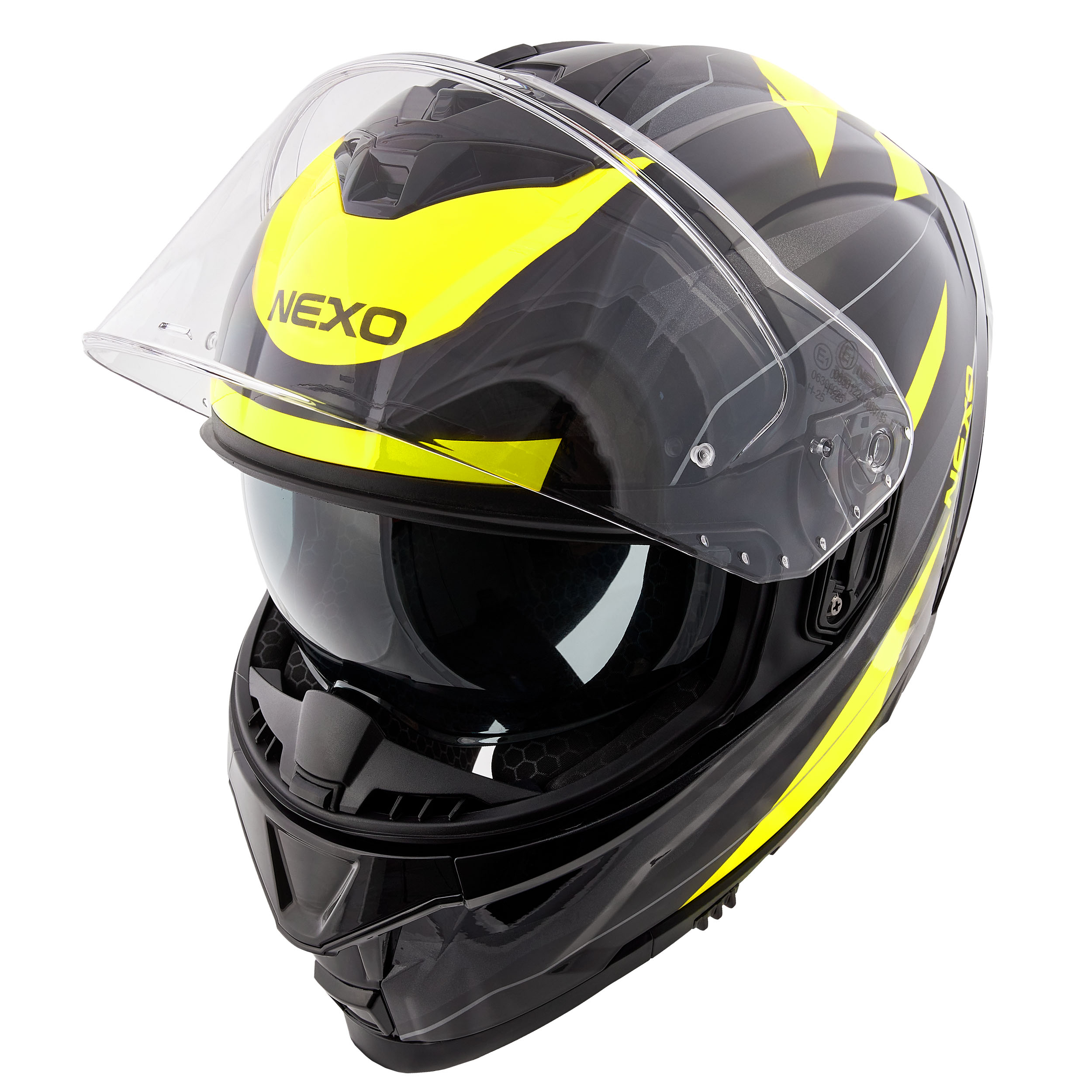 Nexo-Integralhelm Sport III Gelb Dekor #26 S-4604111999065008