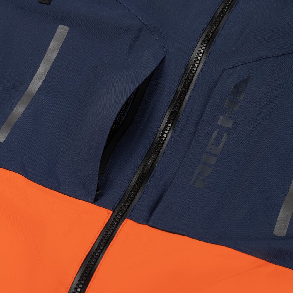 Richa-Orion GTX Textiljacke blau/orange XL-0000880999146011