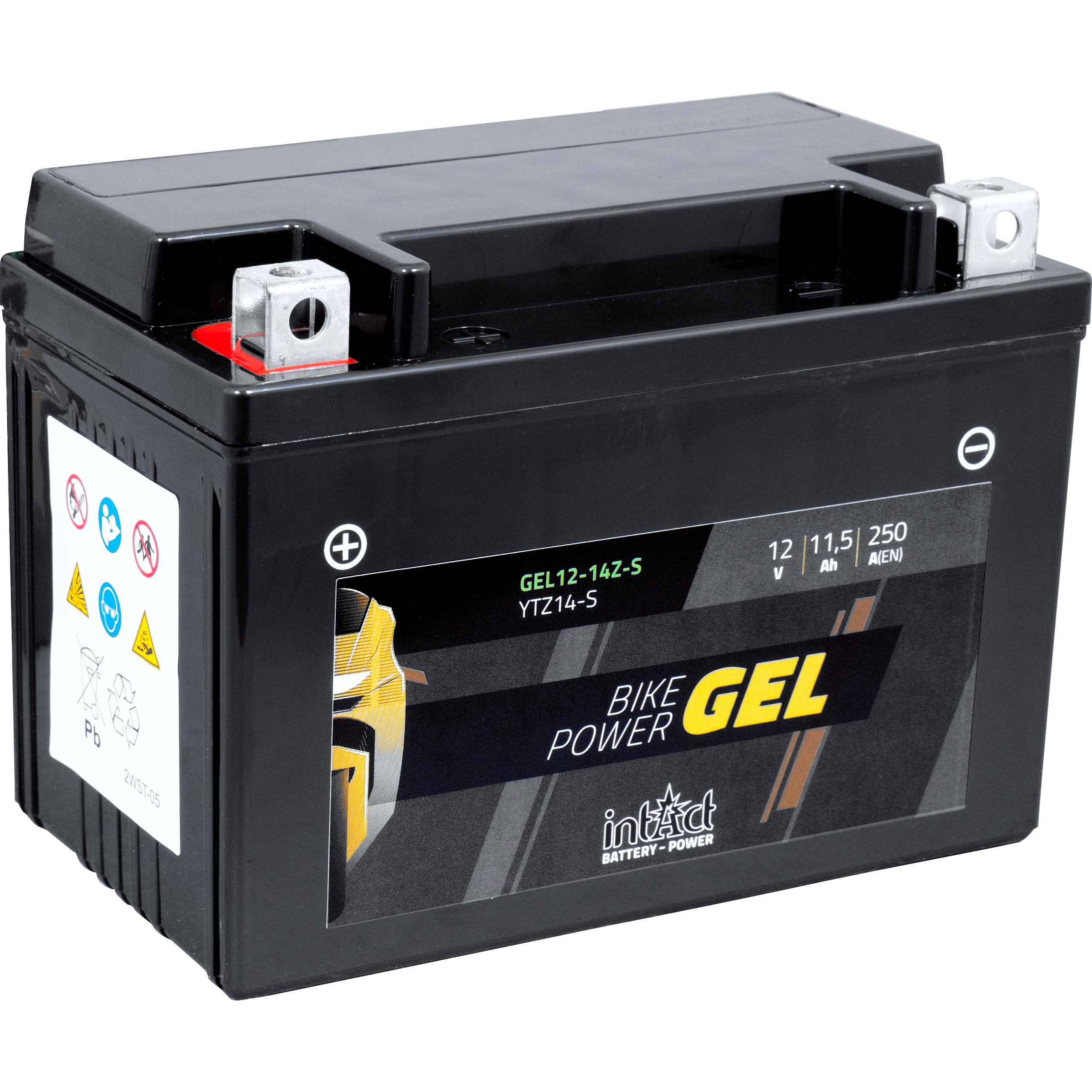 intAct Batterie Bike Power Gel geschlossen YTZ14S 12V, 11,5Ah - Motorradteile & Ersatzteile - Batterien