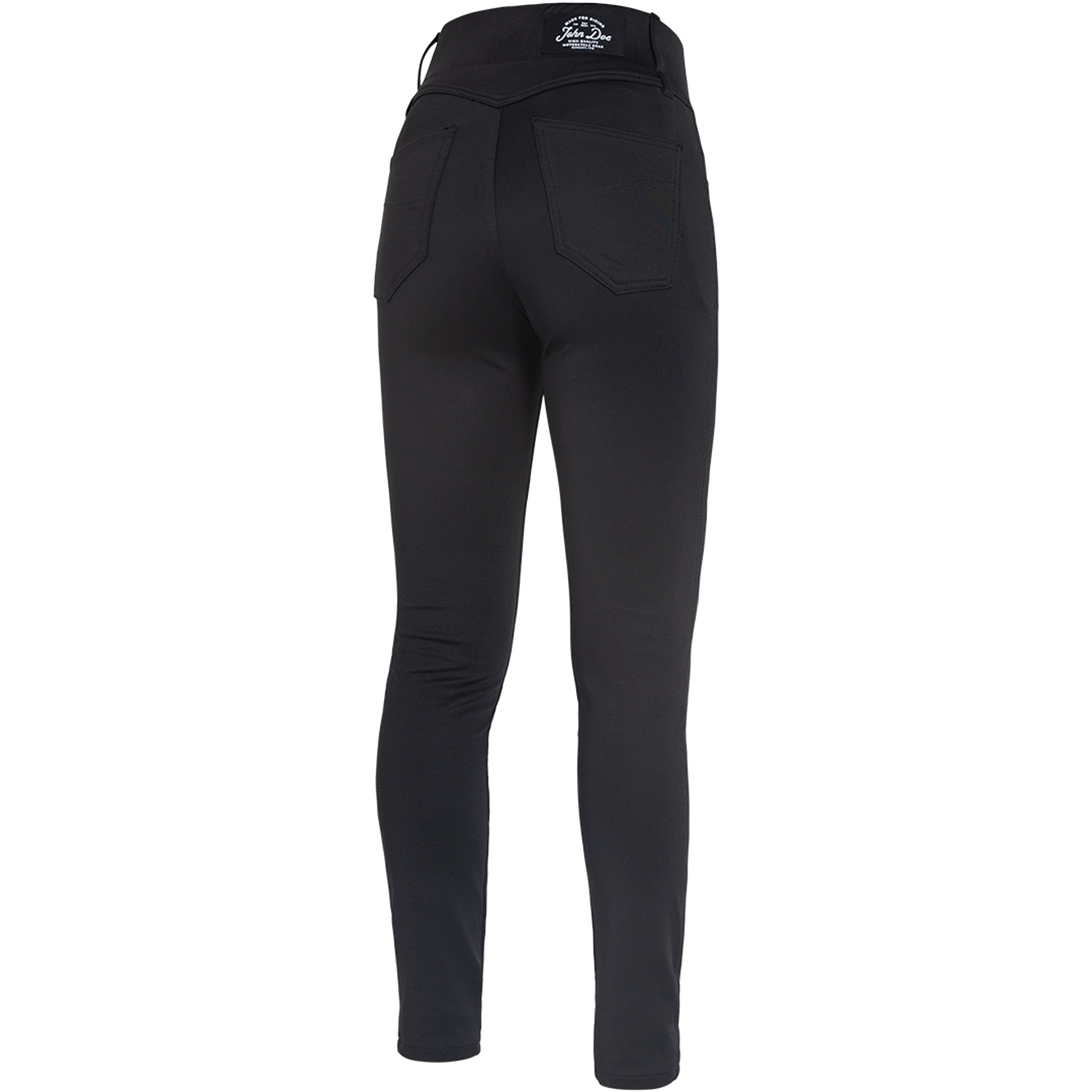 John Doe-Jeggy Monolayer Motorrad Damen Leggings schwarz  30/30-0000453001001225
