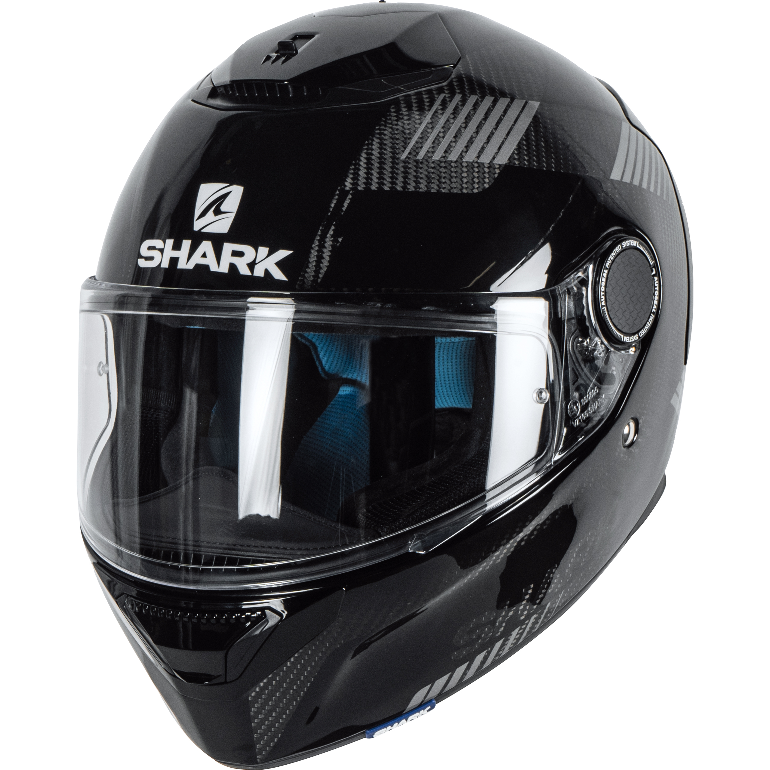 Shark helmets Spartan Carbon Strad POLO Edition silver