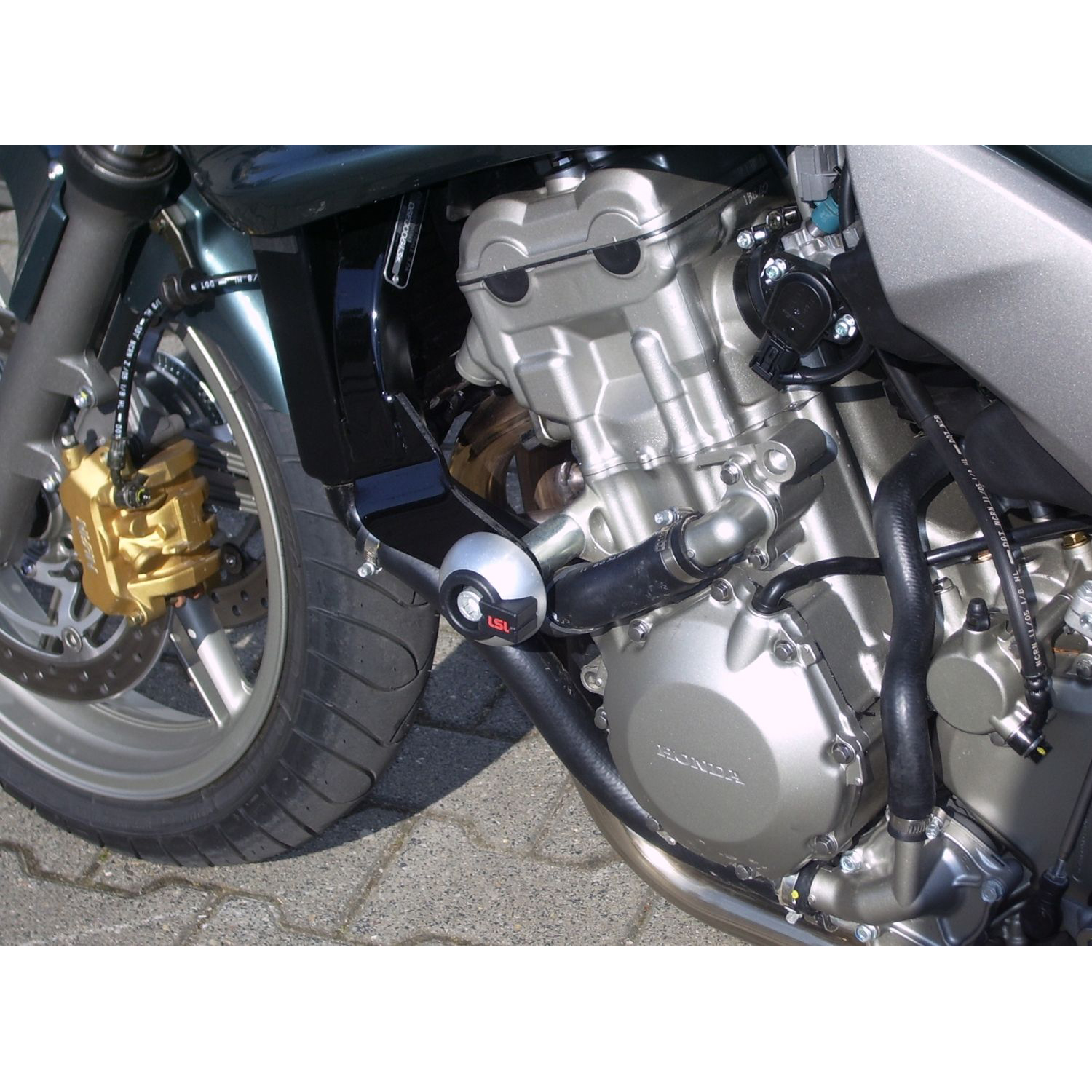 LSL Sturzpadanbausatz Crash Pad für Honda CBF 1000 SC58 - Motorradteile & Ersatzteile - Anbauteile