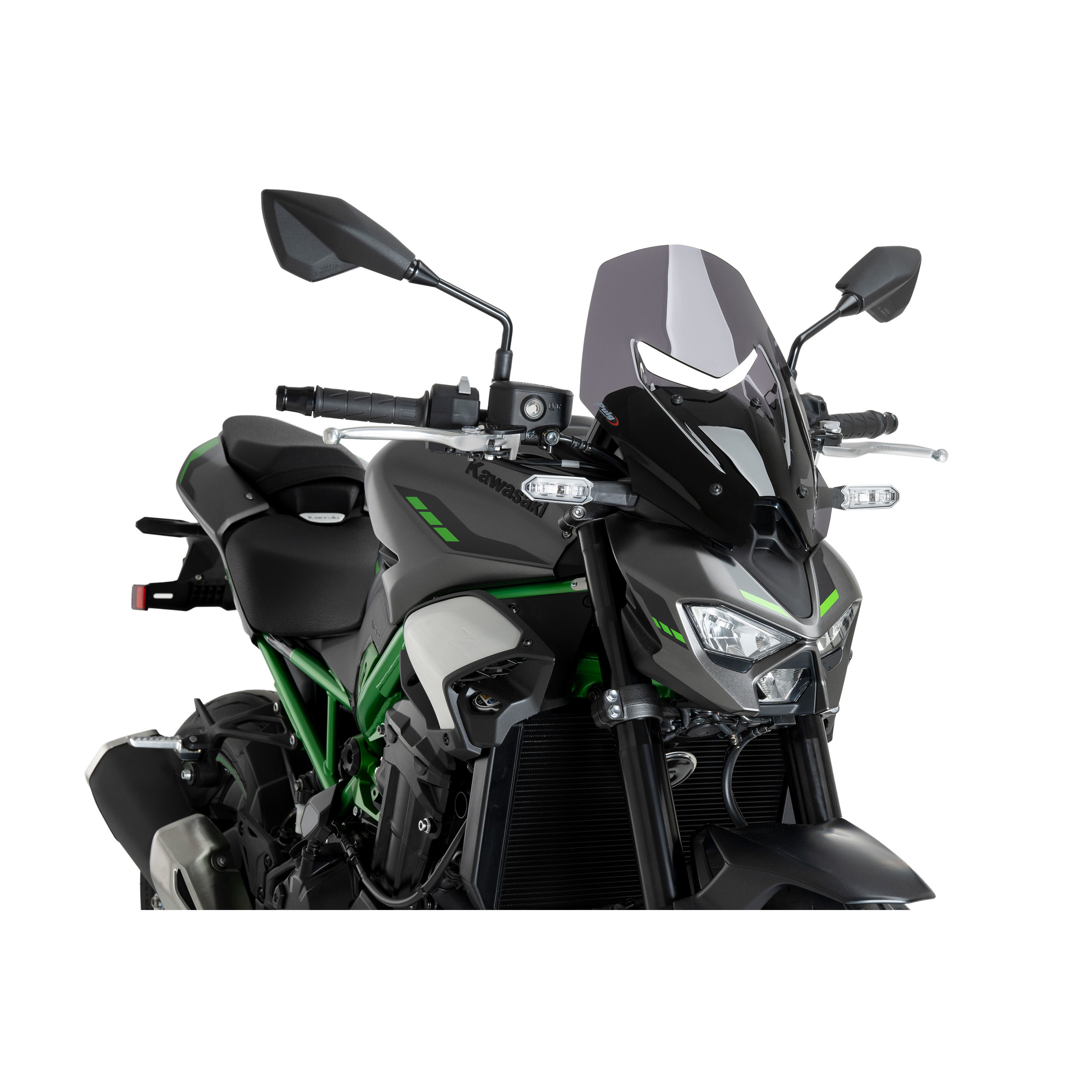 Puig Windschutzscheibe NG Touring stark getönt für Z 900 /SE 25- - Motorradteile & Ersatzteile - Anbauteile