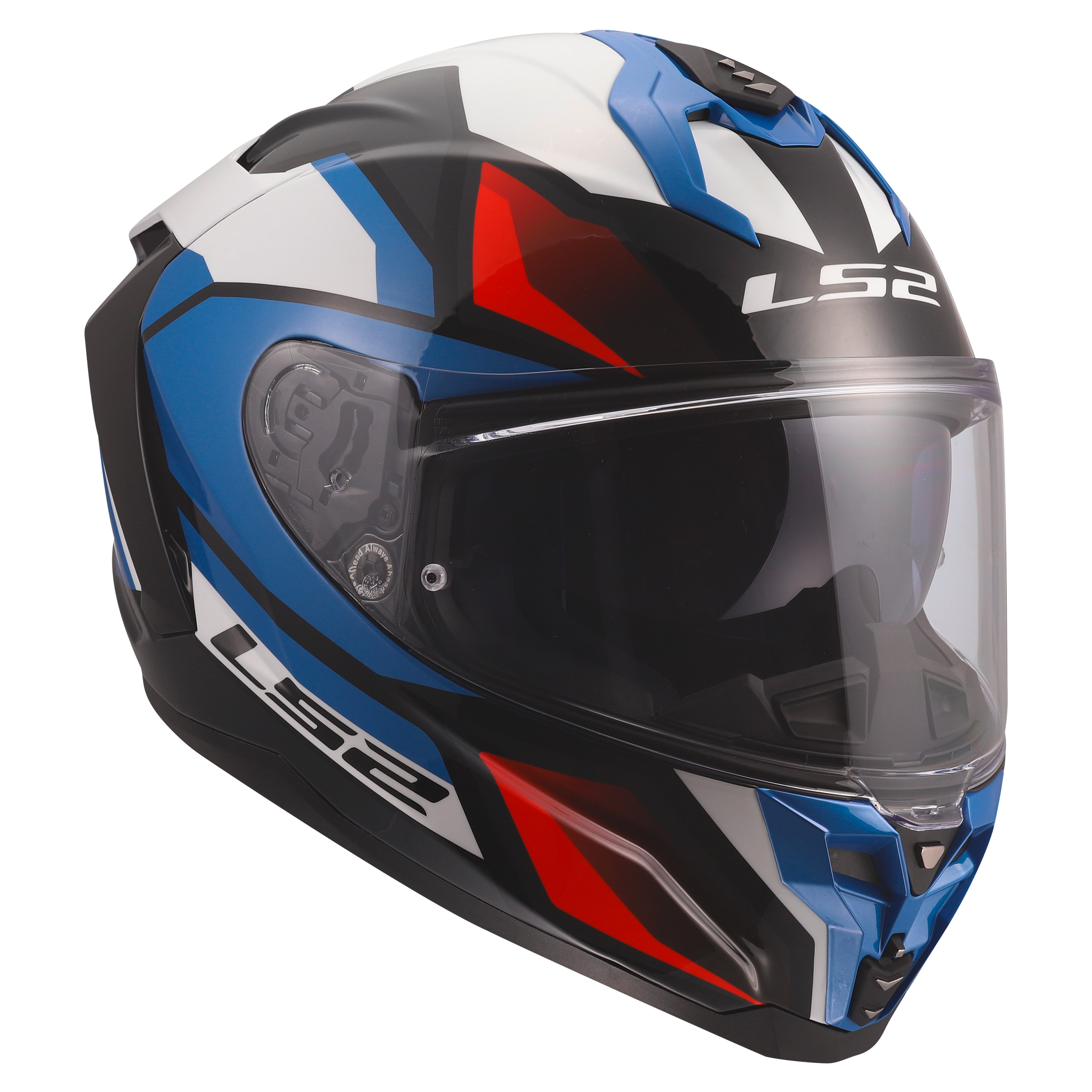 LS2-FF817 Challenger II Viper Rot/Weiß/Blau Dekor L-4603991999056010