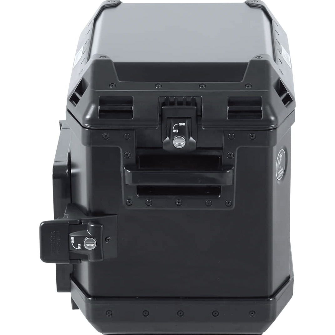 Hepco & Becker-Seitenkoffer Xplorer Aluminium 40 schwarz rechts  42 Liter-5559641201000323