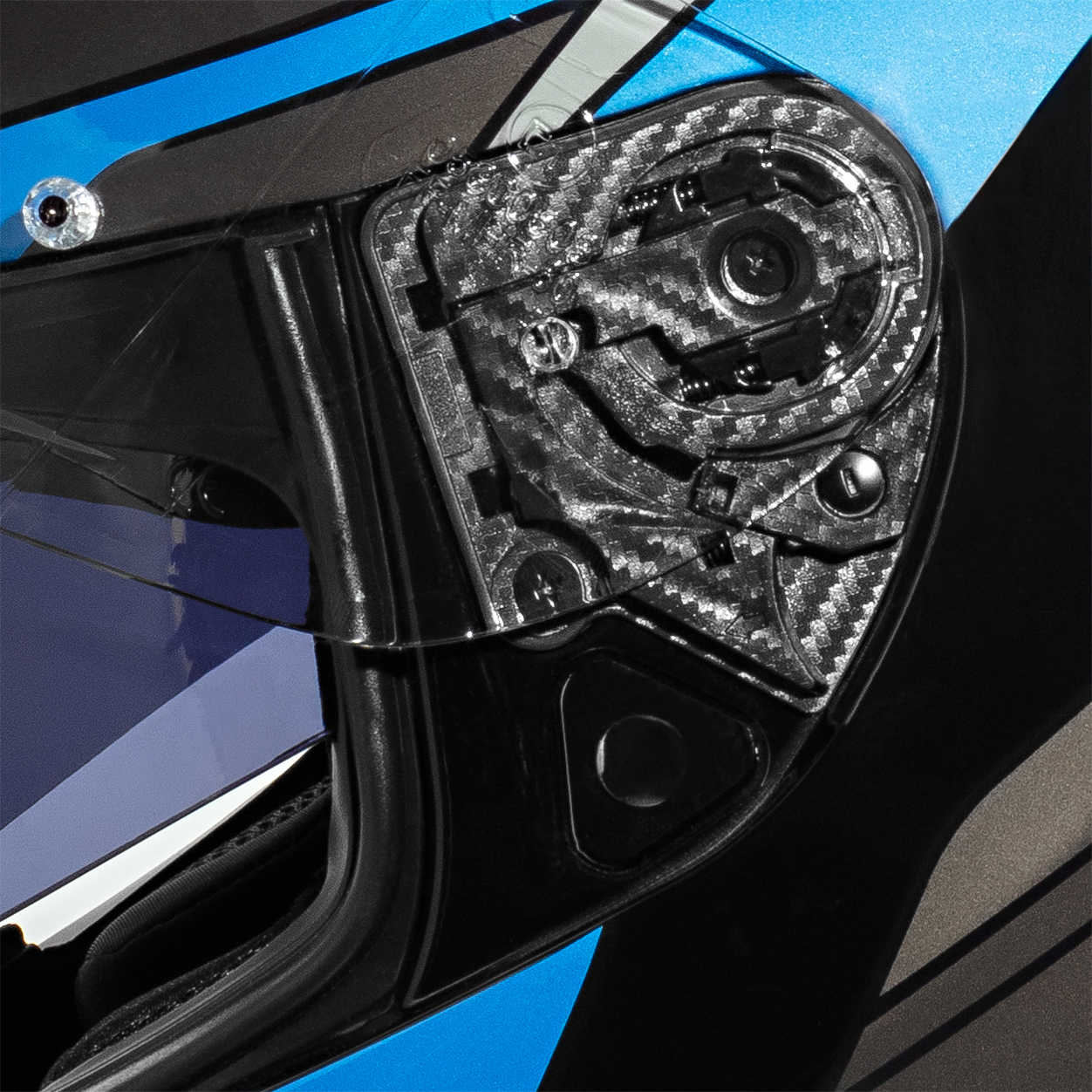 Nexo-Integralhelm Fiberglas Sport III Blau Dekor XL-4603691999032011