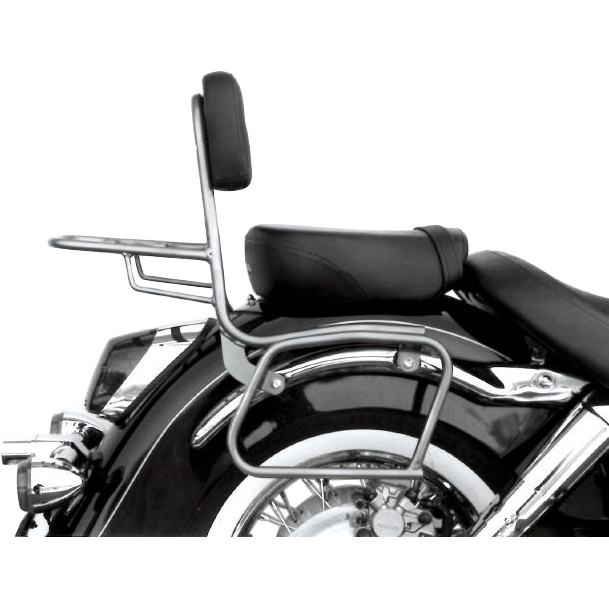 Hepco & Becker Sissybar mit Gepäckträger chrom für Honda VT 1100 C3 SC39 - Motorradteile & Ersatzteile - Anbauteile