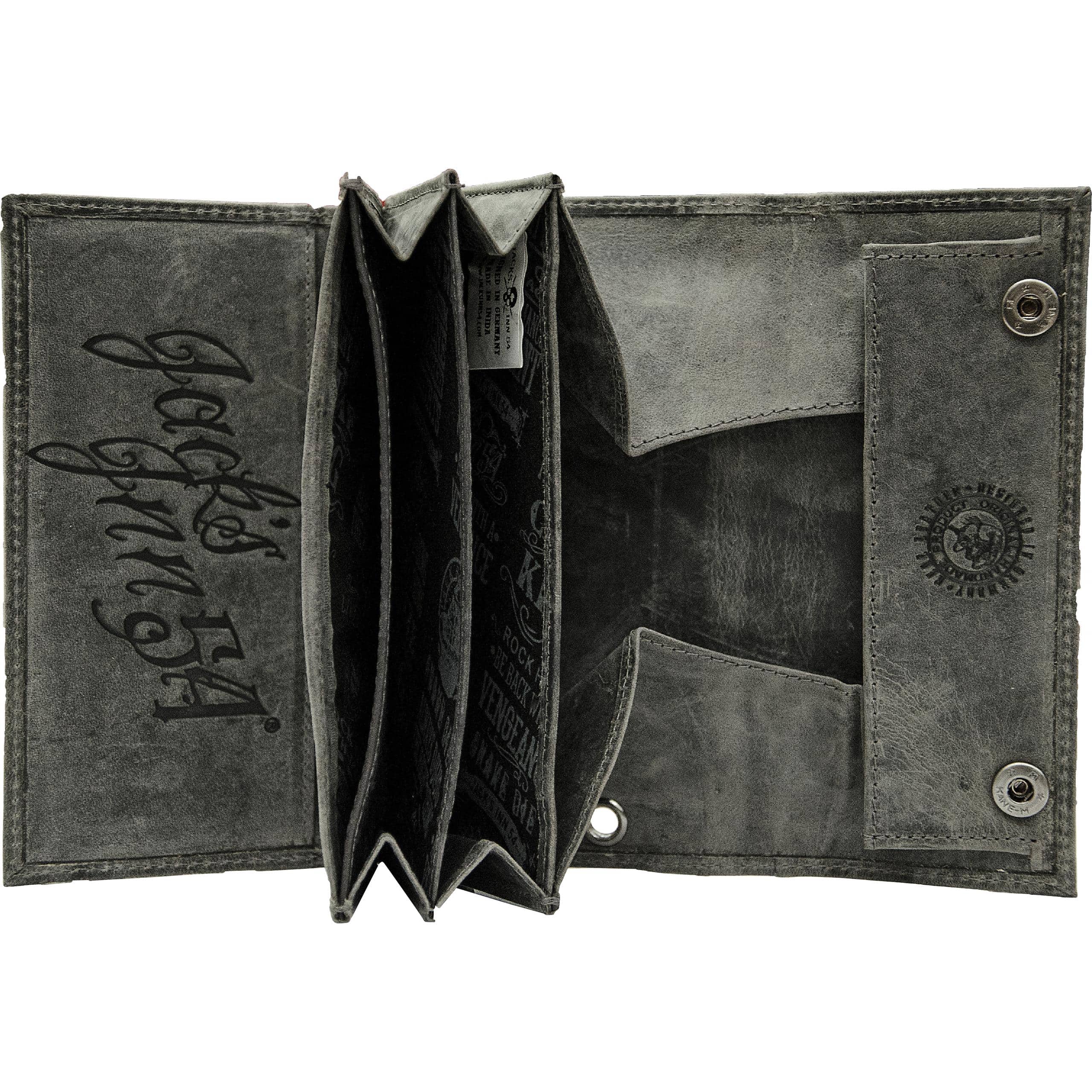 Jack's Inn 54-Börse quer mit Kette "Black Brandy"-5726991207005000