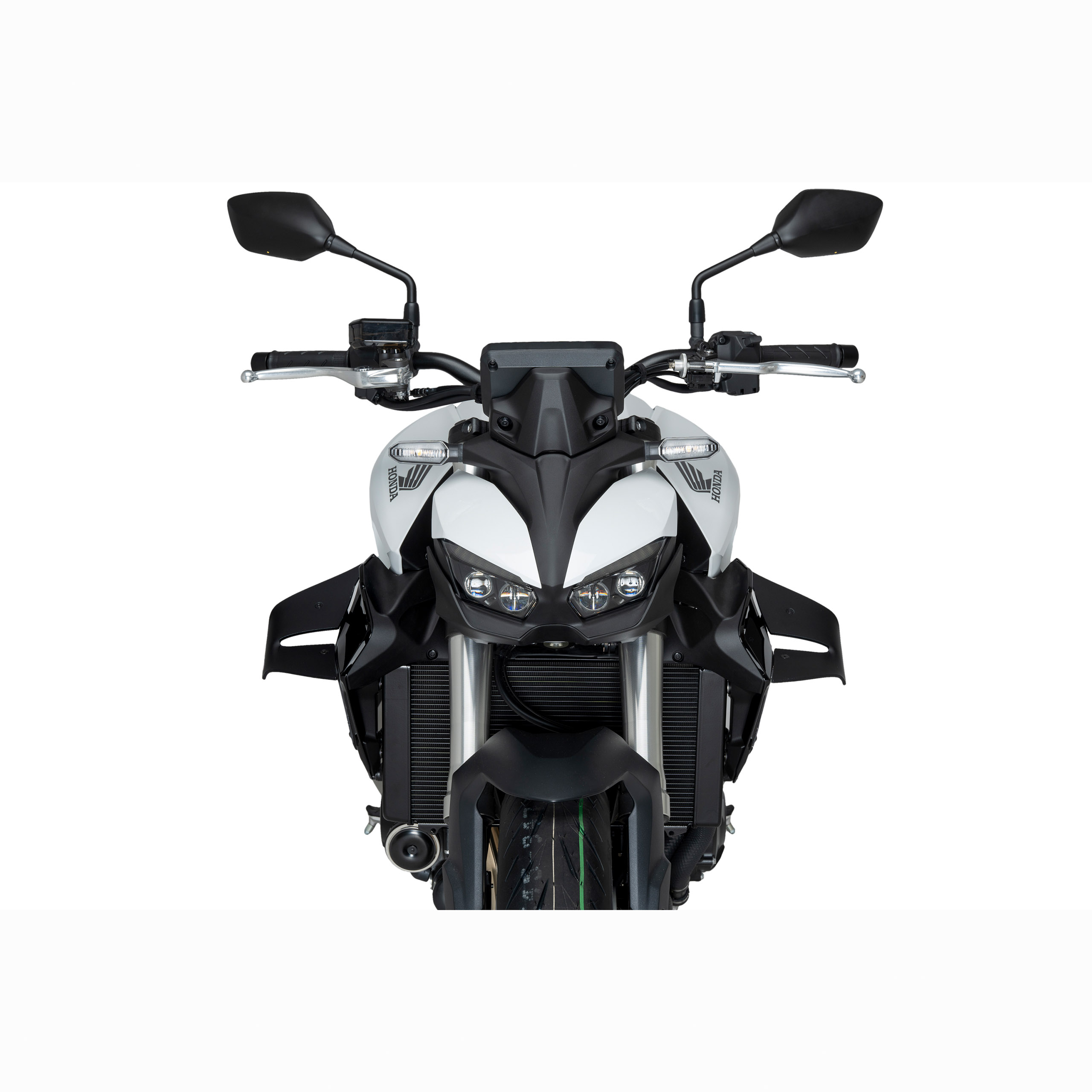 Puig Winglets Side mattschwarz für Honda CB 1000 Hornet /SP - Motorradteile & Ersatzteile - Verkleidungen & Abdeckungen