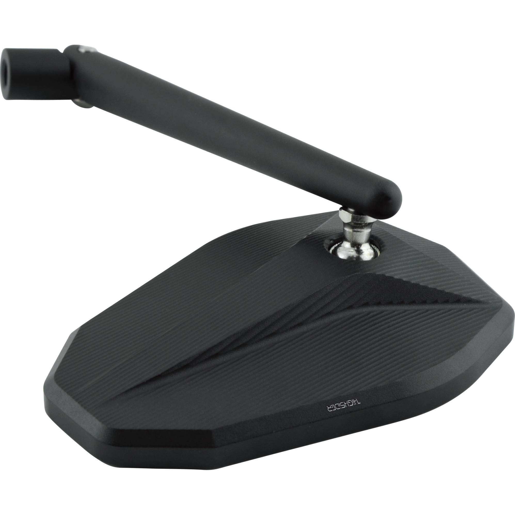 Highsider-Lenkerspiegel M10x1,25R+L Victory-X Alu schwarz-5732491113004810