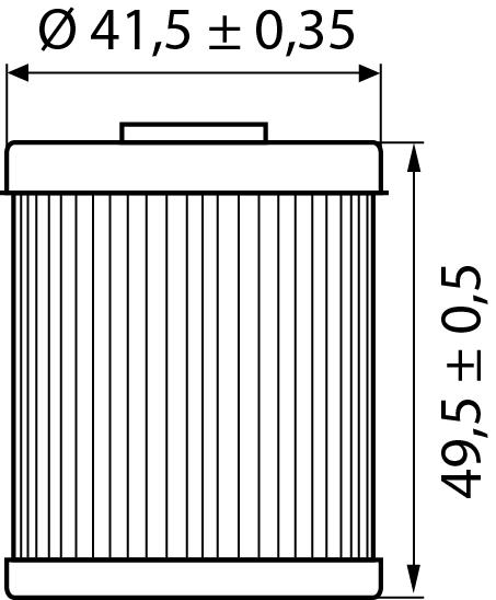Hi-Q Ölfilter Einsatz OF157 für KTM/Beta/Husqvarna.... - Motorradteile & Ersatzteile - Filter & Schläuche