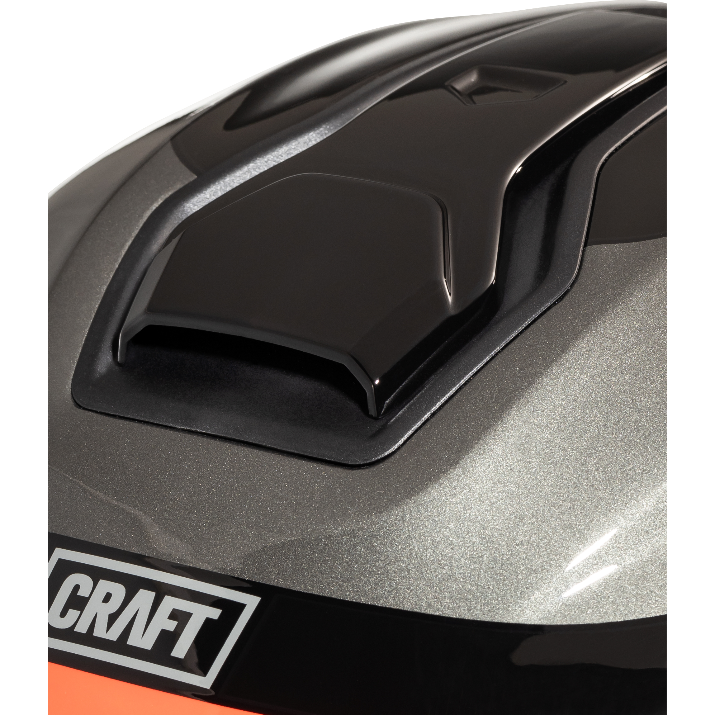 Craft-Fiberglas Integralhelm Toursport Rot Dekor #24 M-4603781999035009