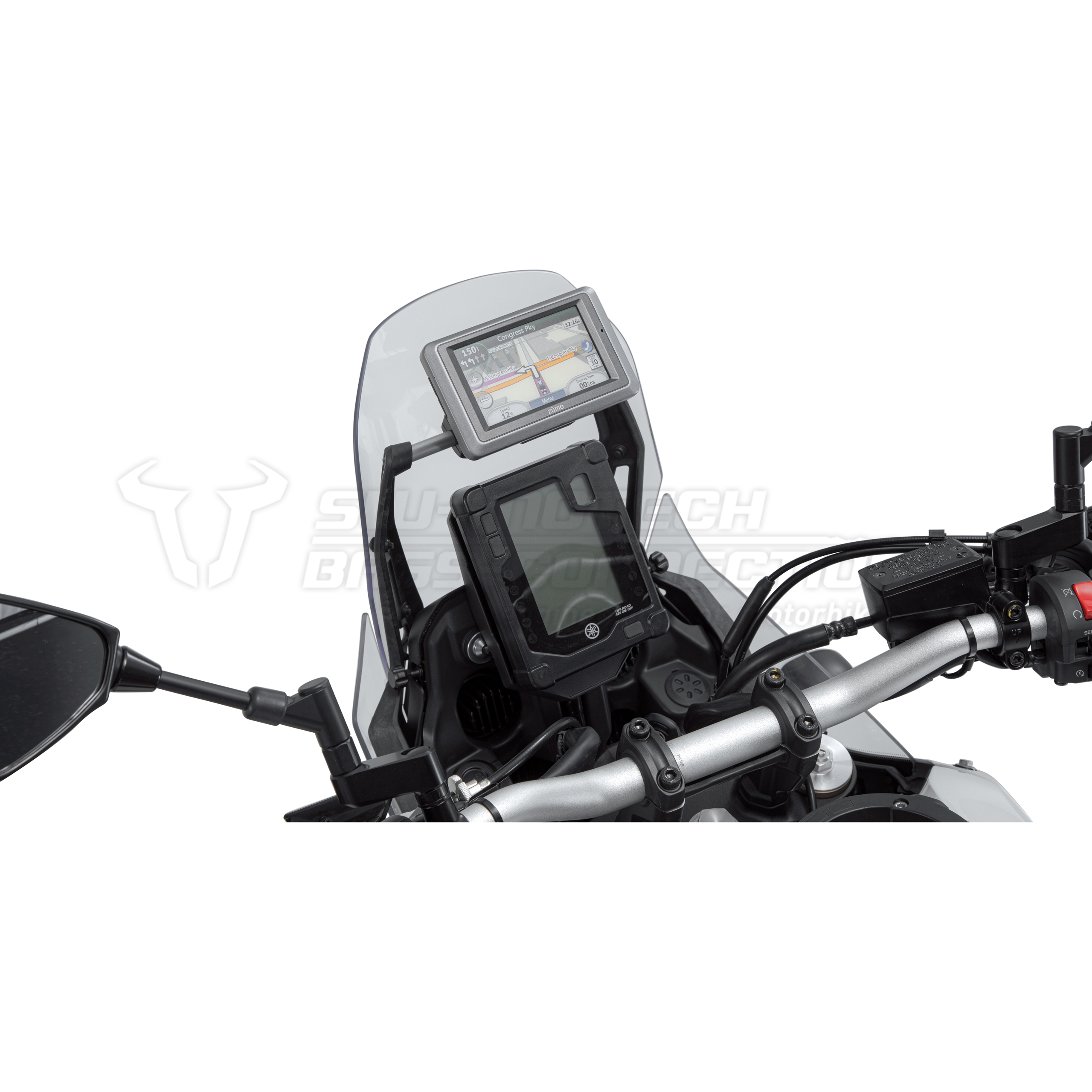 SW-MOTECH-Navi-Halter Quick-Lock an Rohr-5638841181010050