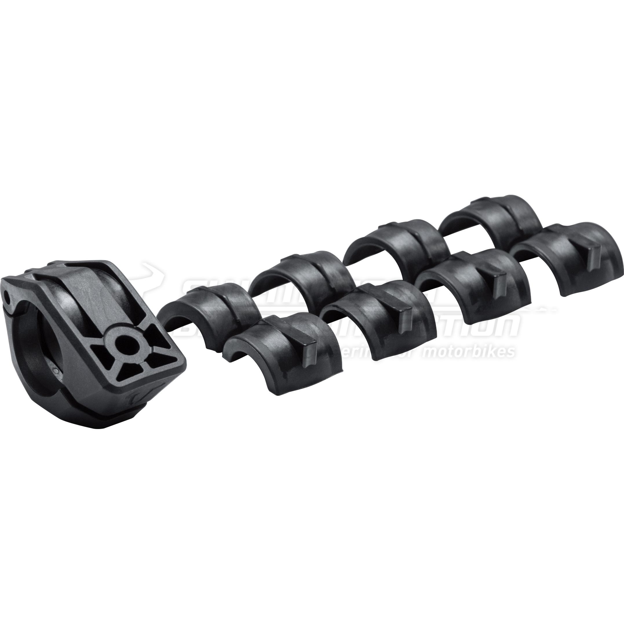 SW-MOTECH Universal-Klemmhalterpaar für 22/25,4/26/27/28mm Rohre - Motorradteile & Ersatzteile - Beleuchtung