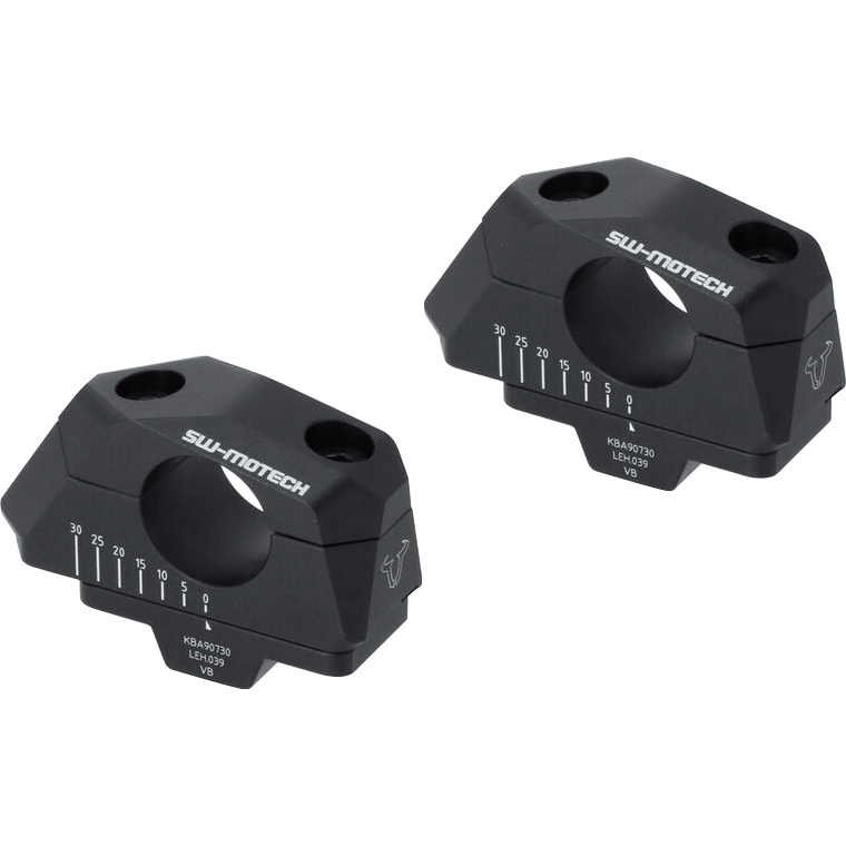 SW-MOTECH Lenkerverlegung variabel für Ø28mm schwarz - Motorradteile & Ersatzteile - Lenker, Griffe & Hebel